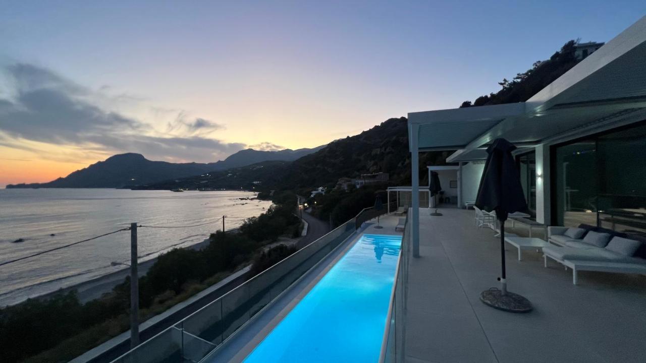 Nostos Beachfront Sea View Privet Pool Villa