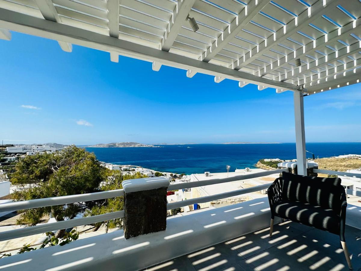 Seaview & Jacuzzi Summer Apartment Mykonos Town
