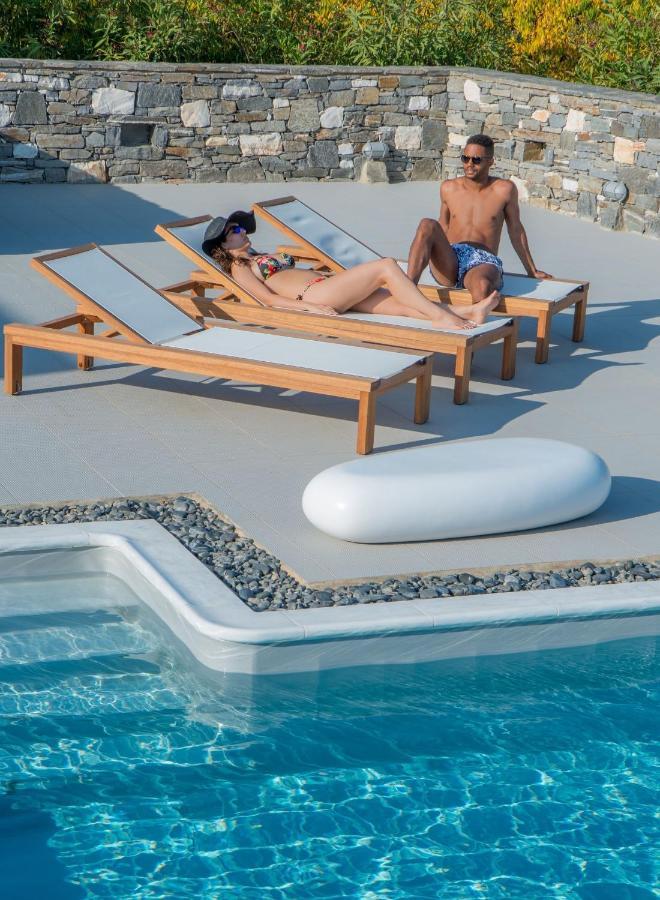 Grand Villa With Sea View And Private Pool Up To 8 Persons Apv Golden Beach Paros Villa *