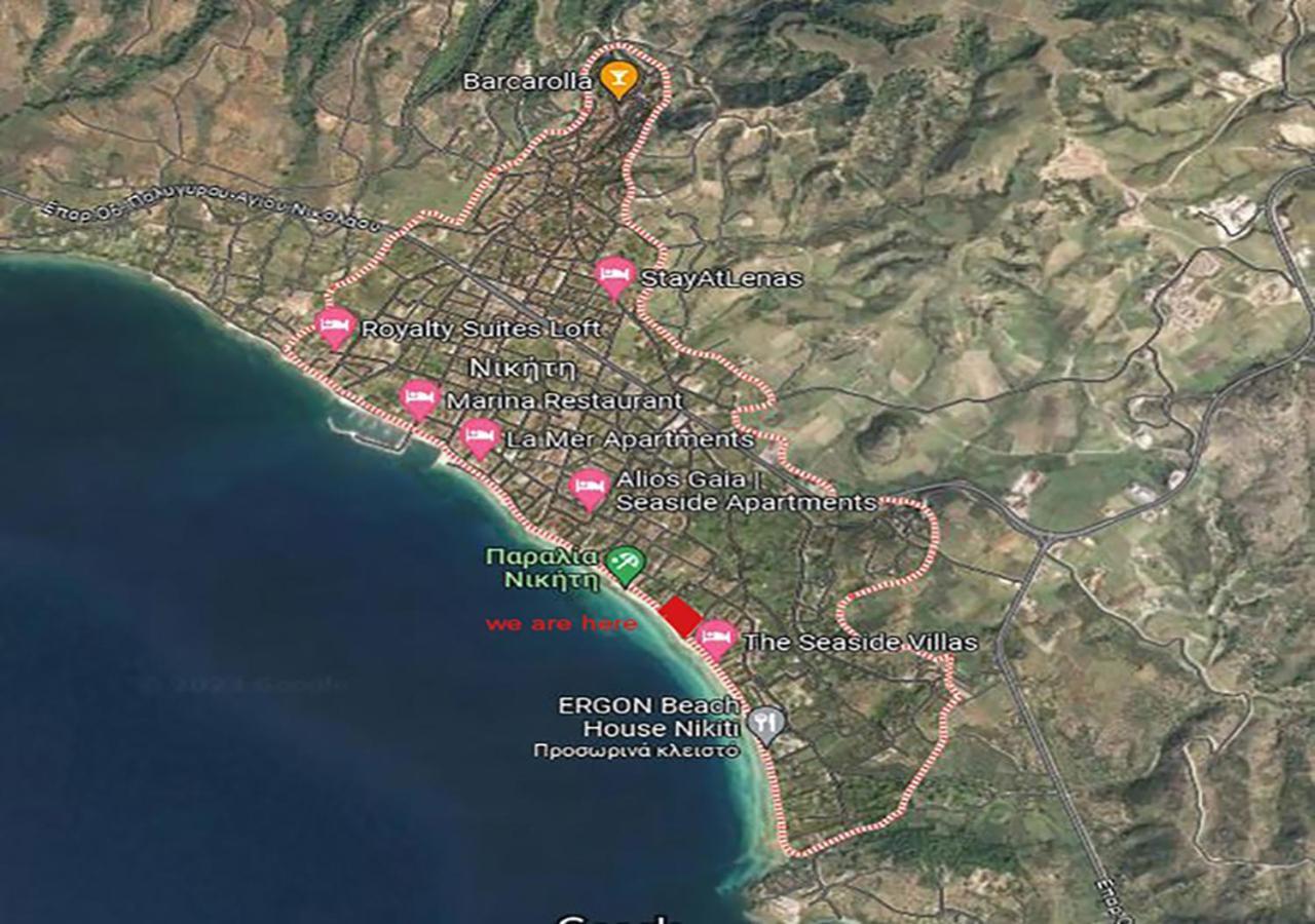 Blue House 30m From The With Sea View * Nikiti (Sithonia)