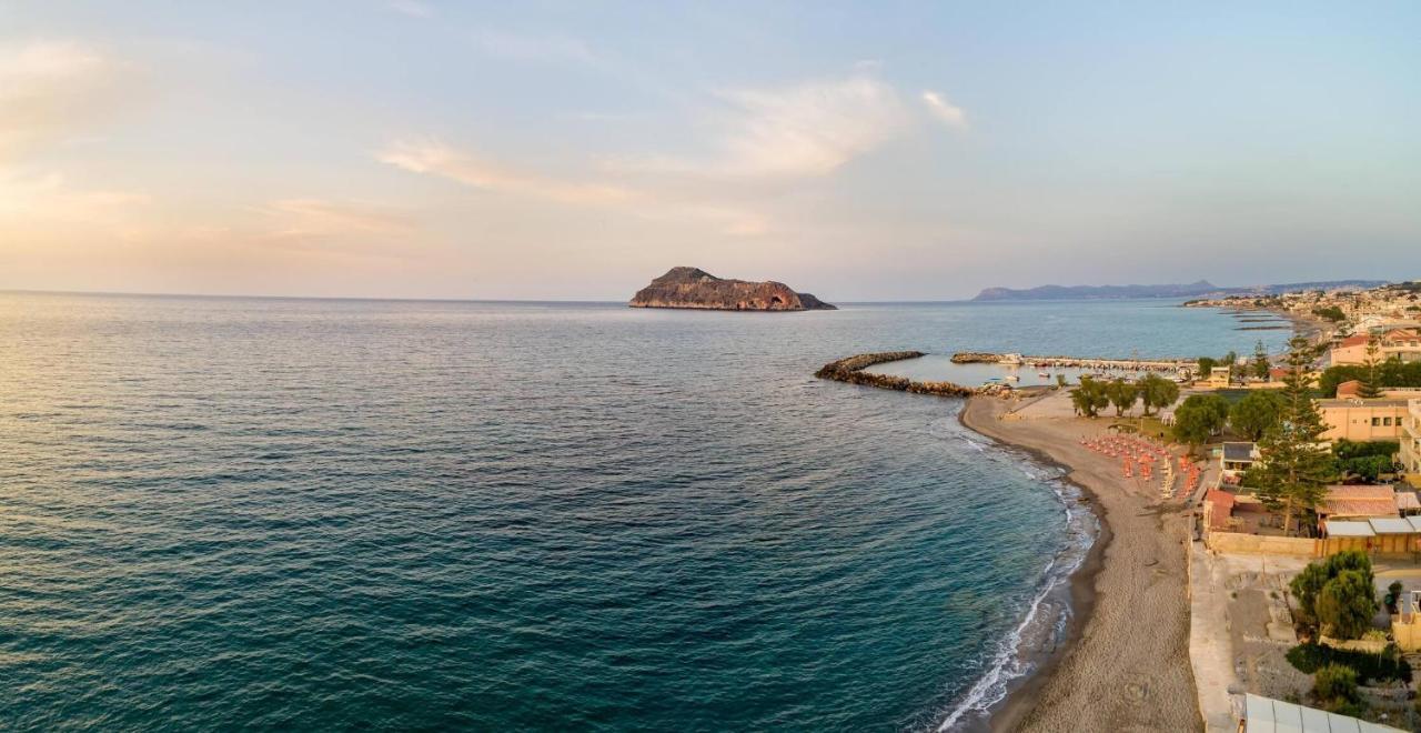 Villa Platanias Beachfront Elsa-90m To Main Square *