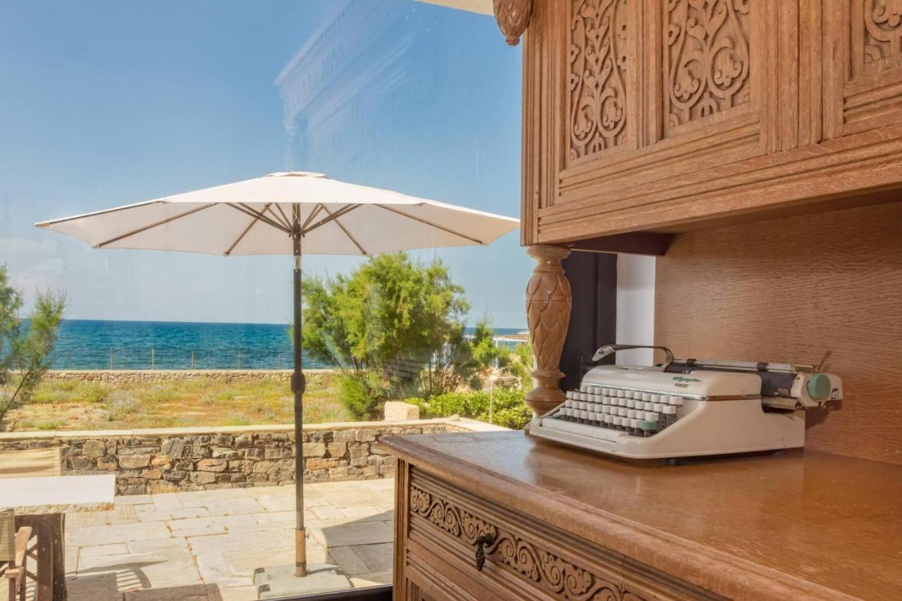 Platanias Beachfront Elsa-90m To Main Square Villa