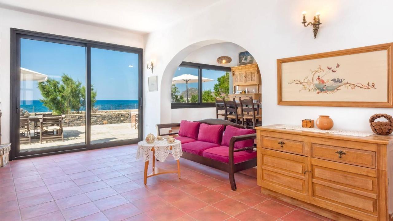 Platanias Beachfront Elsa-90m To Main Square Villa *