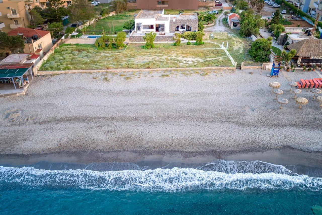 Platanias Beachfront Elsa-90m To Main Square Villa
