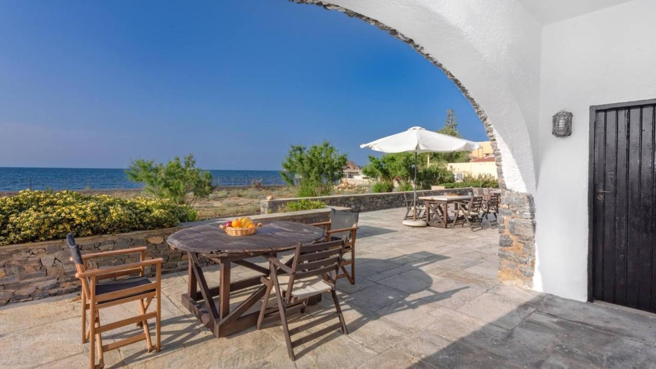 Platanias Beachfront Elsa-90m To Main Square Villa *