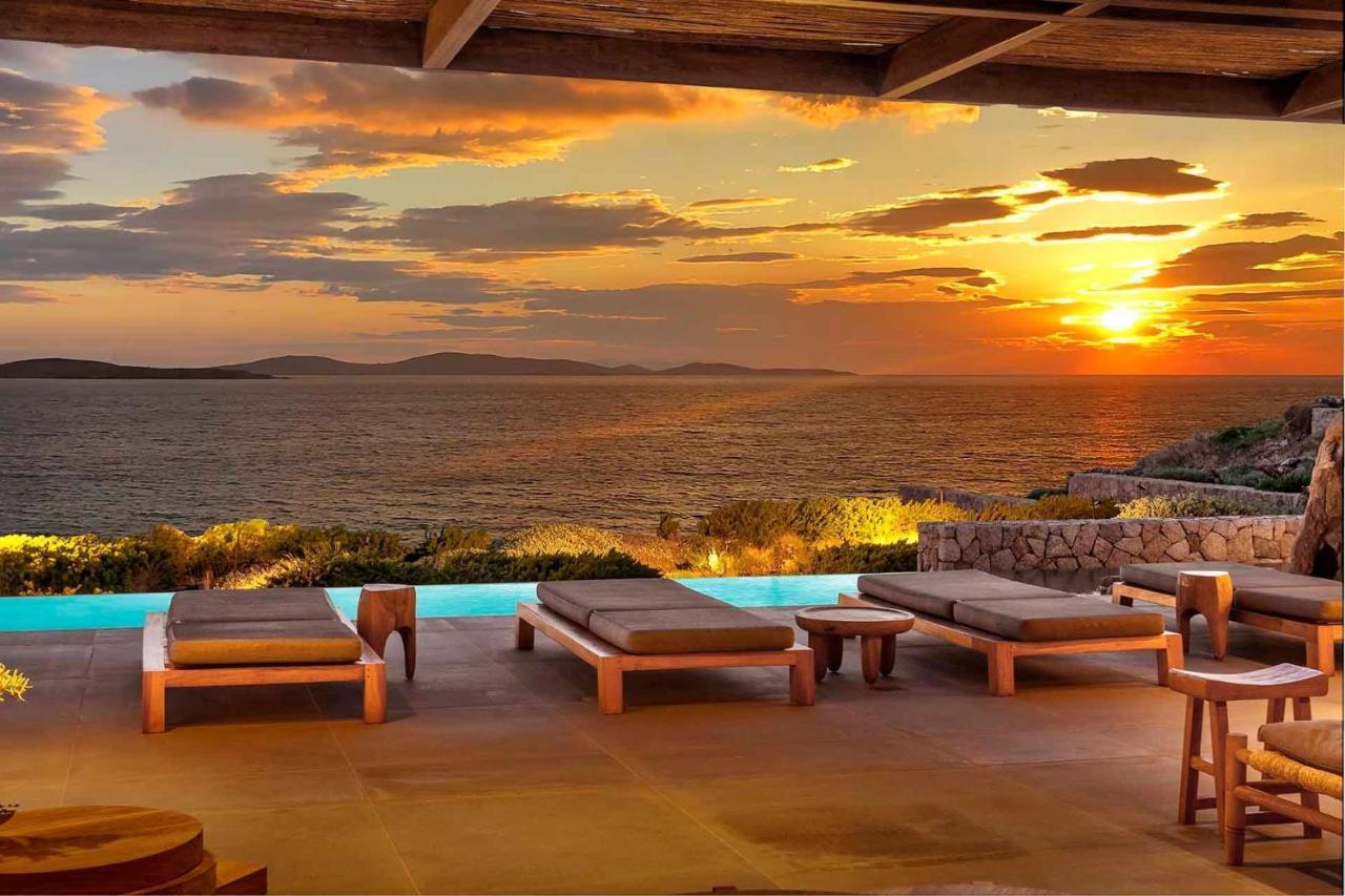 Majestic Mykonos Villa 5 Bedrooms Villa Shannon Private Infinity Pool Sensational Sea Views Agios Ioannis Ornos (Mykonos)