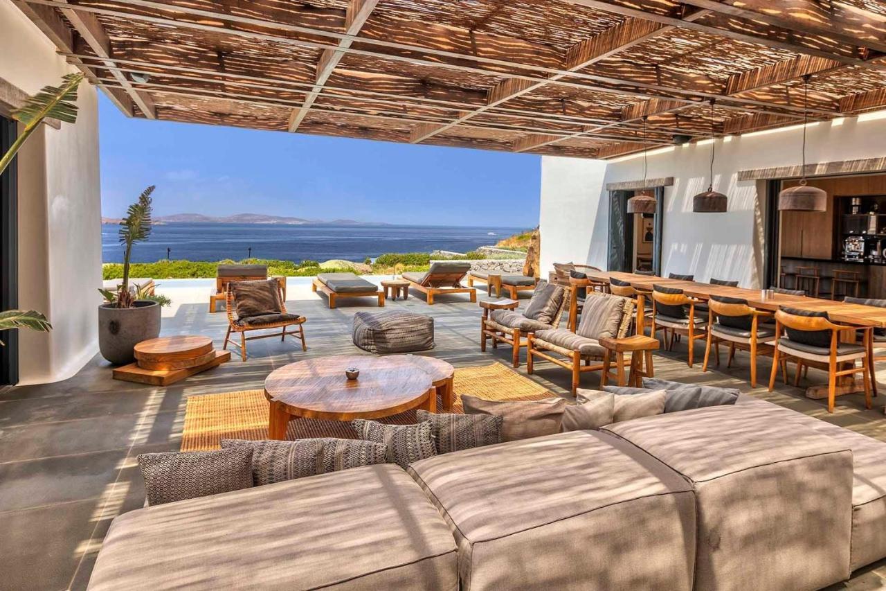 Majestic Mykonos Villa 5 Bedrooms Villa Shannon Private Infinity Pool Sensational Sea Views Agios Ioannis Villa Ornos (Mykonos)