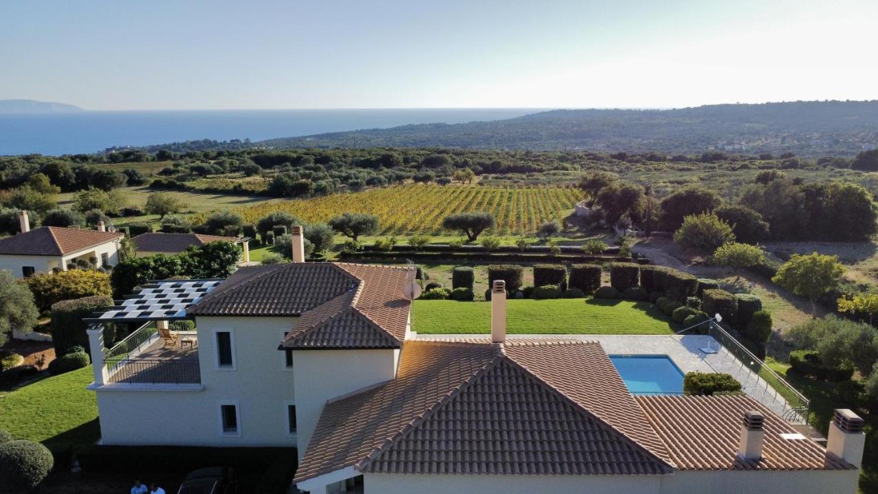 Splendid Kefalonia 2 Bedrooms Olivia Great Sea Mountain Views Trapezaki Villa *
