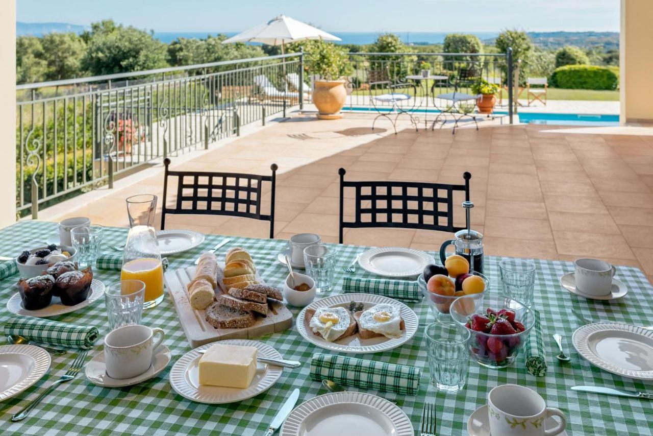 Splendid Kefalonia 2 Bedrooms Olivia Great Sea Mountain Views Trapezaki Villa Mousata