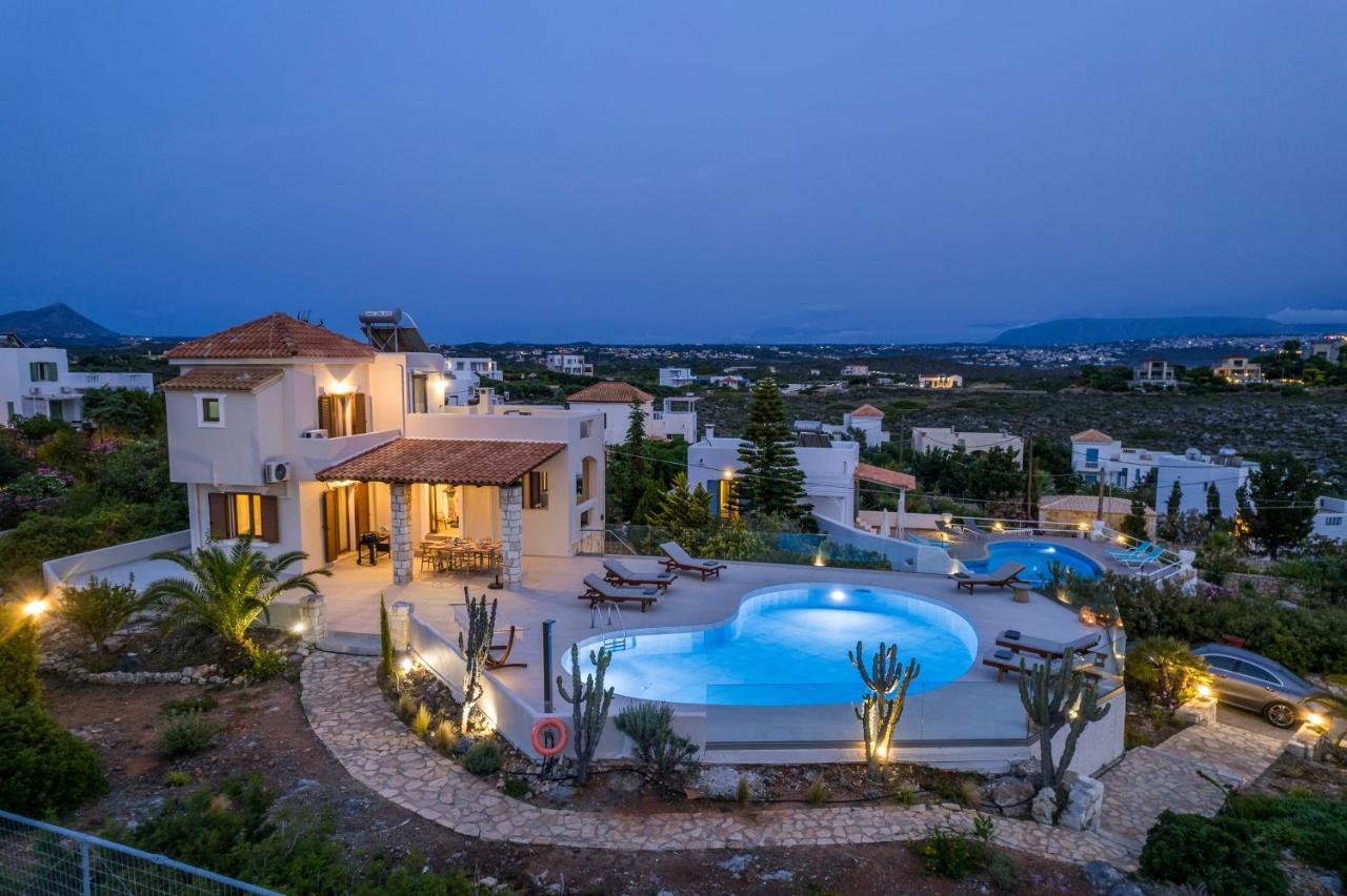 Villa Seaview Ormos, Heated Pool, Sea & Sun Chorafakia