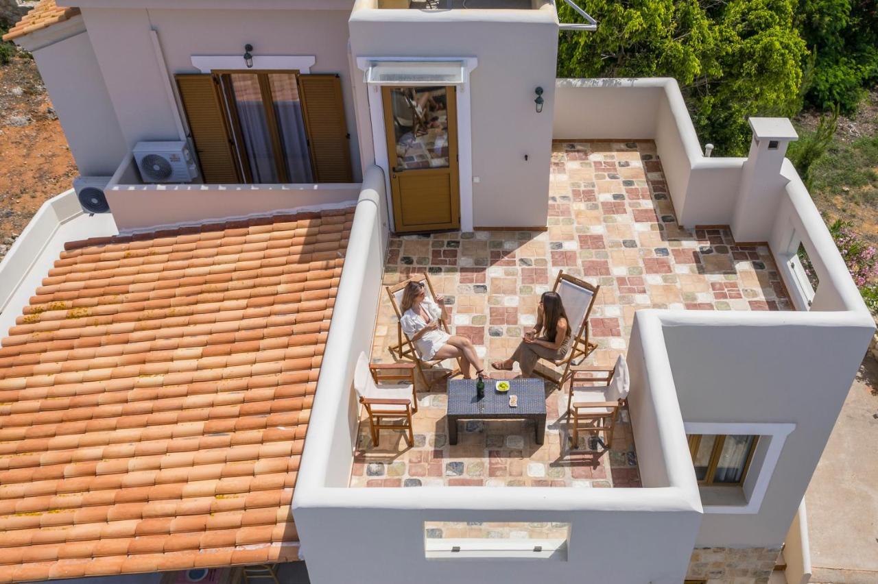Villa Seaview Ormos, Heated Pool, Sea & Sun Chorafakia