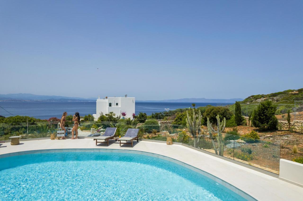 Seaview Ormos, Heated Pool, Sea & Sun Villa *