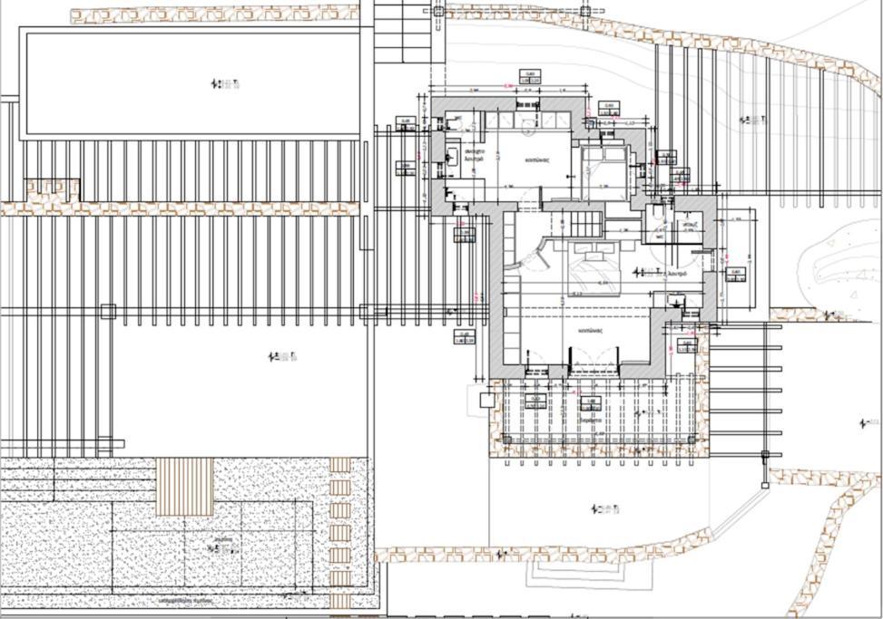 Aura Seaview Sunset Pool W Night Security Guard - Six Bedrooms * Fanari (Mykonos)