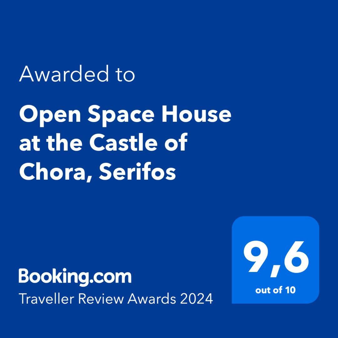 Open Space House At The Castle Of Chora, * Serifos Town