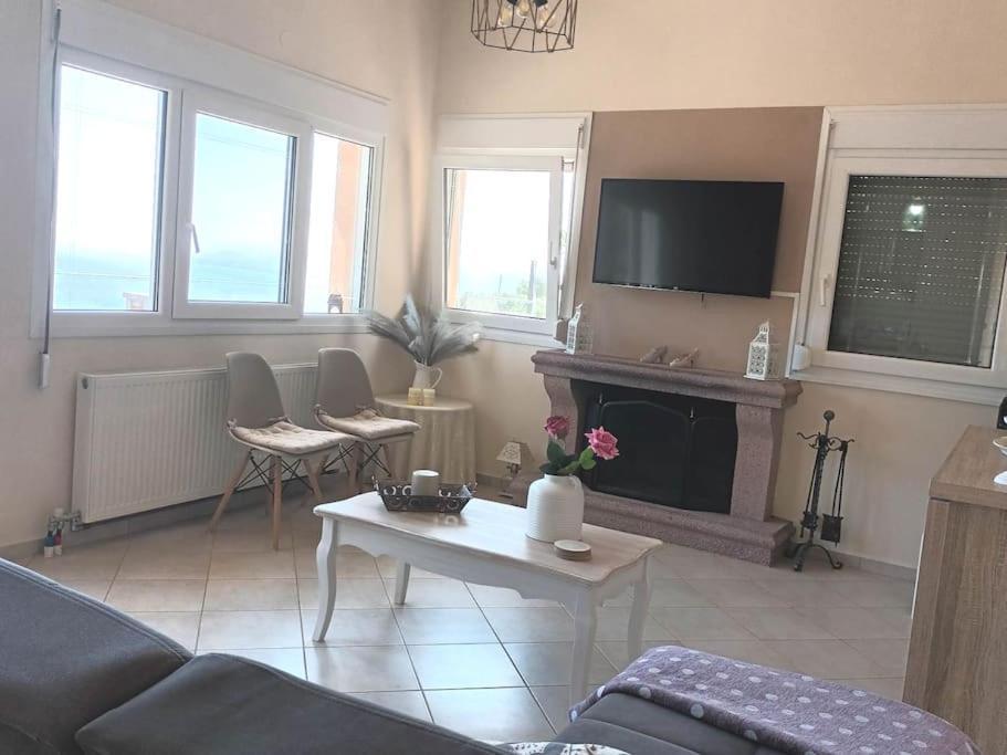 Restful Sea View House In Rodia Holiday home *