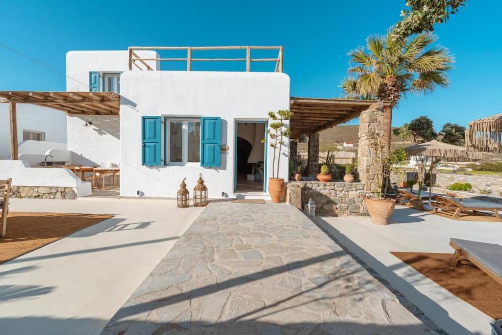 Palm Jacuzzi 200m From Ftelia (Mykonos)