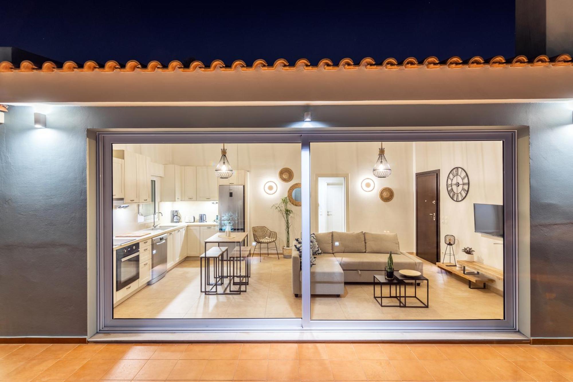 Apartment Albore Imblue, Jacuzzi Bliss In Countryside Escapes Palaiokastro (Crete)