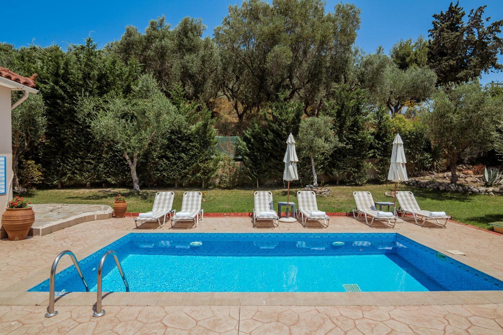 Planos Villa Villa Tsilivi (Zakynthos)