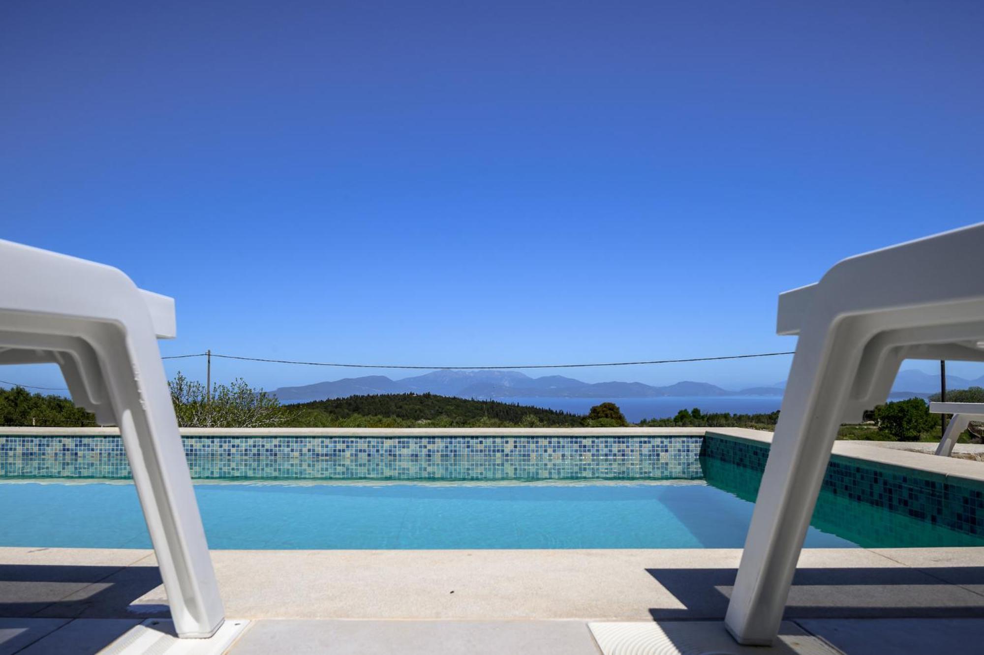 Villa Ariste With Stunning Views Near Fiscardo *