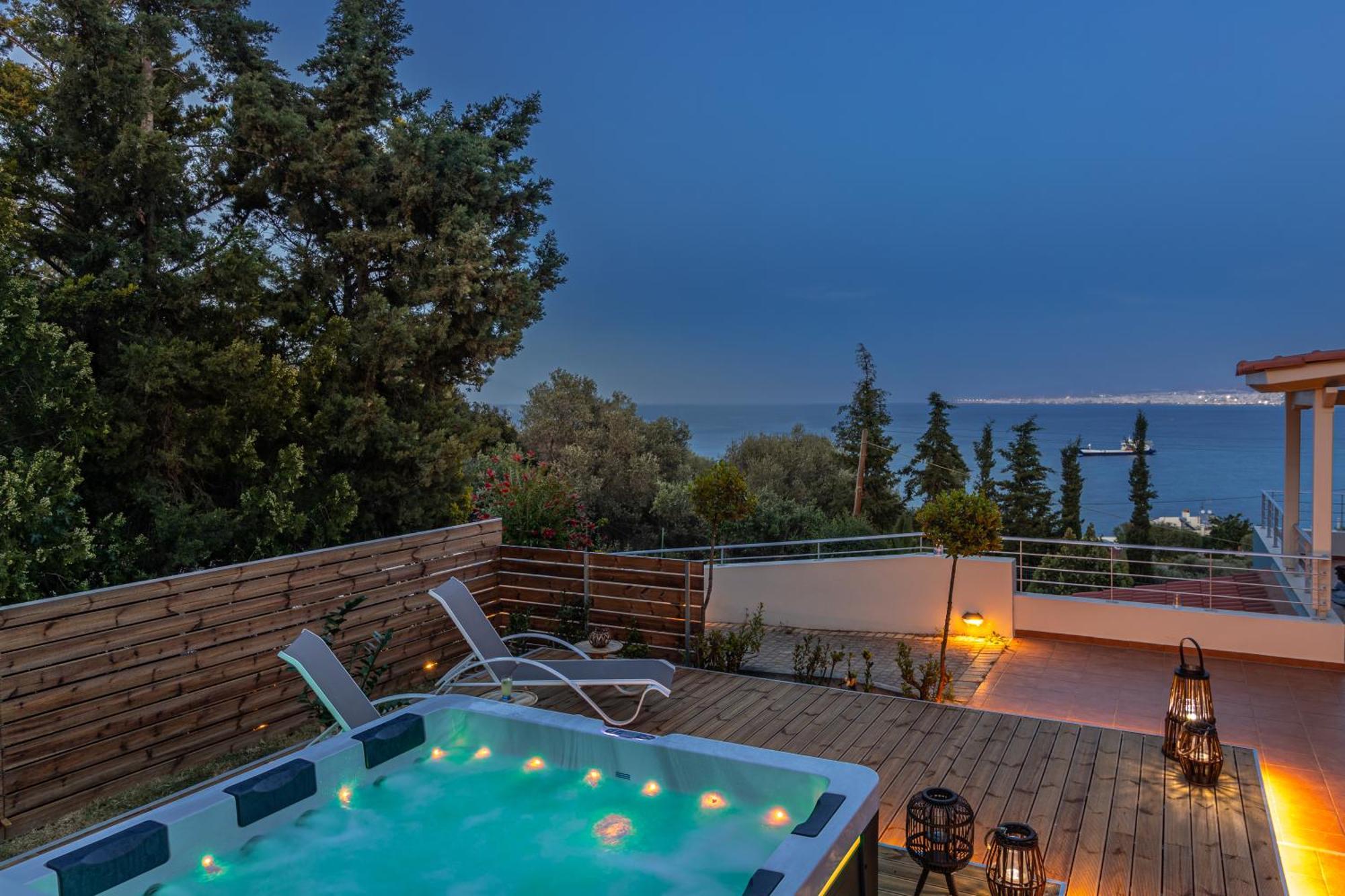 Albore Imblue, Jacuzzi Bliss In Countryside Escapes * Palaiokastro (Crete)
