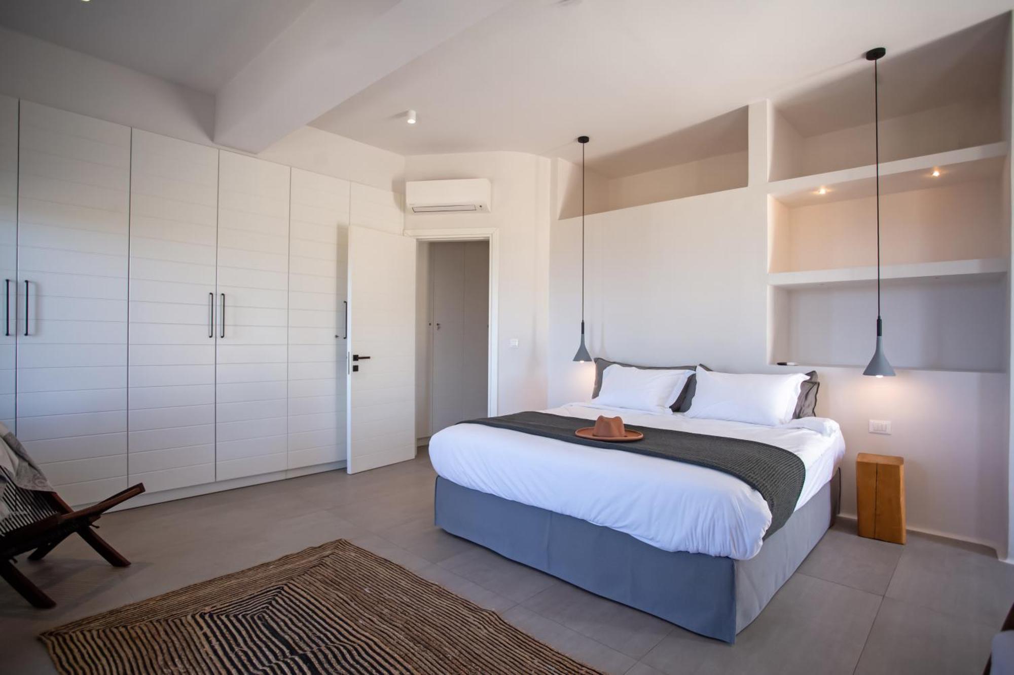Aura Seaview Sunset Pool W Night Security Guard - Six Bedrooms * Fanari (Mykonos)