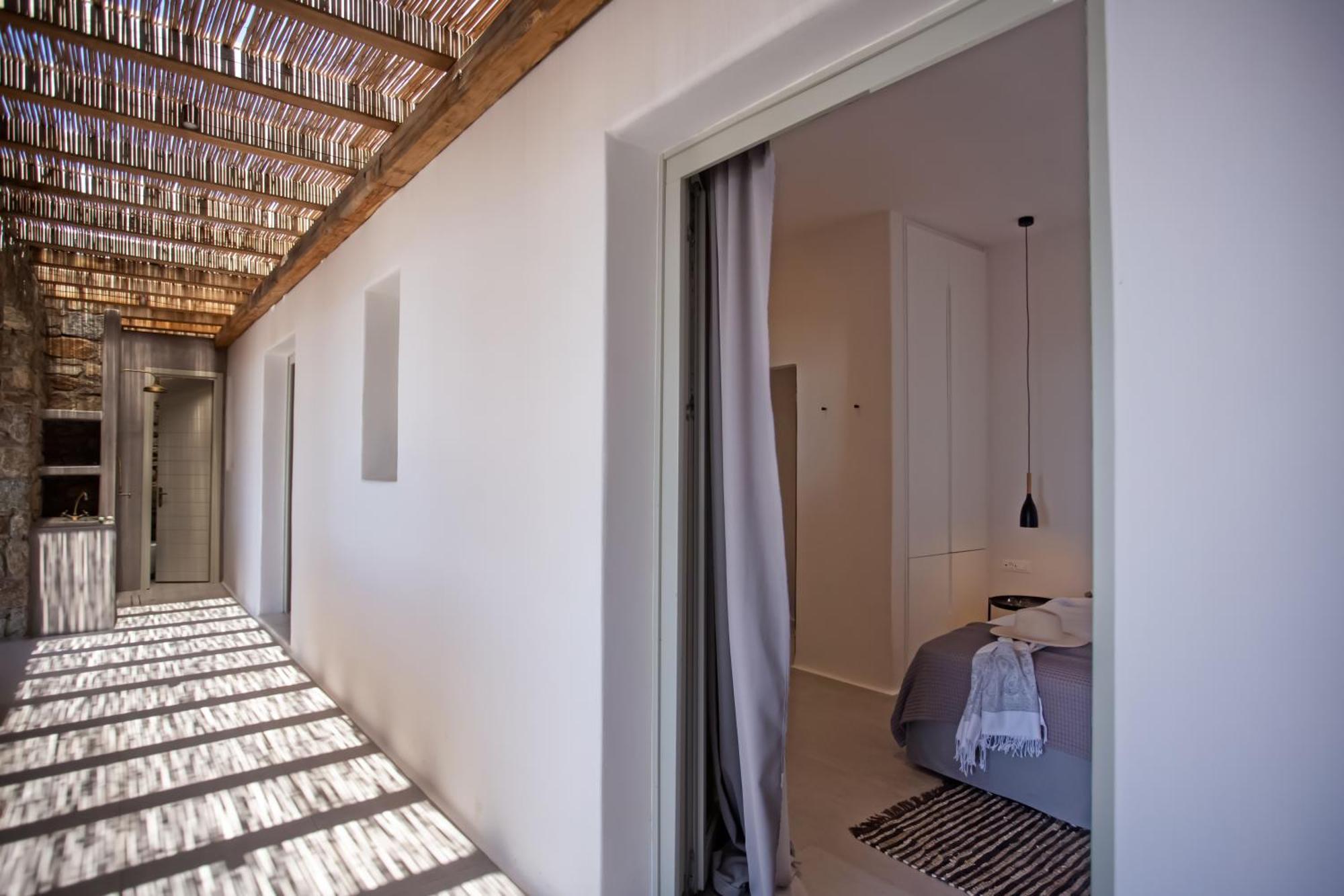 Aura Seaview Sunset Pool W Night Security Guard - Six Bedrooms Fanari (Mykonos)