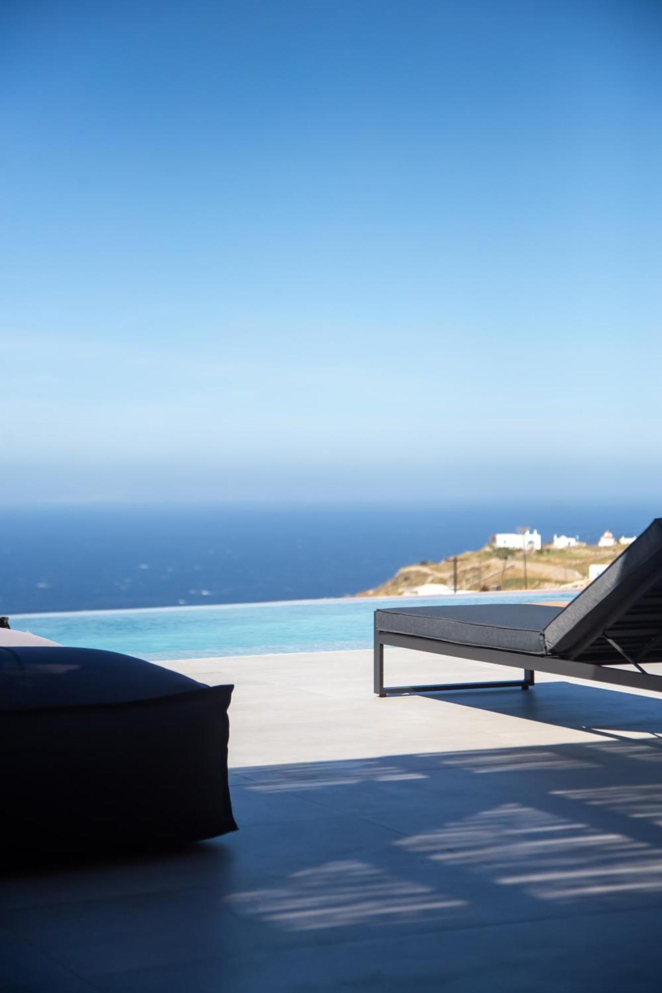 Villa Aura Seaview Sunset Pool W Night Security Guard - Six Bedrooms Fanari (Mykonos)