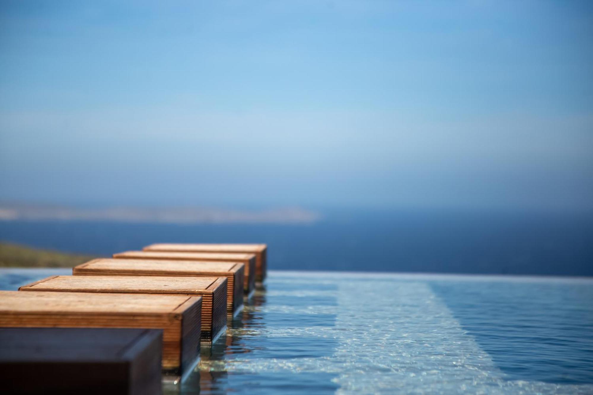 Aura Seaview Sunset Pool W Night Security Guard - Six Bedrooms Villa Fanari (Mykonos)