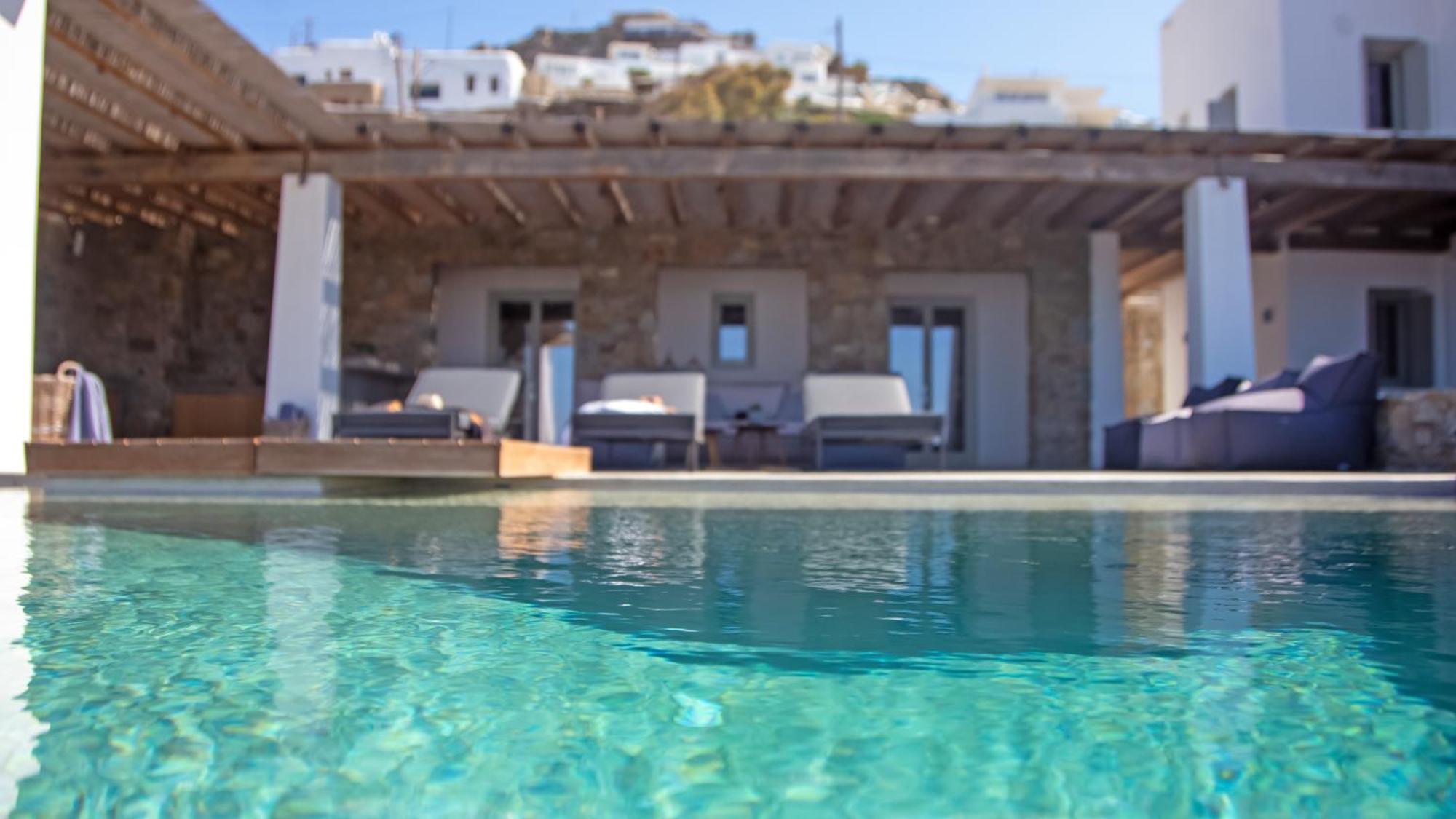 Villa Aura Seaview Sunset Pool W Night Security Guard - Six Bedrooms