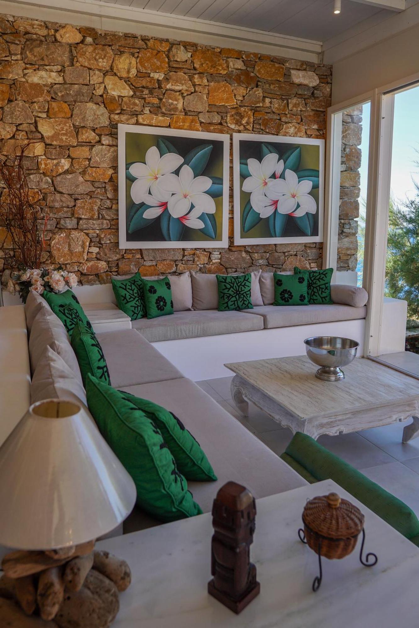 Villa Zen Dans Le Bleu Ermoupoli