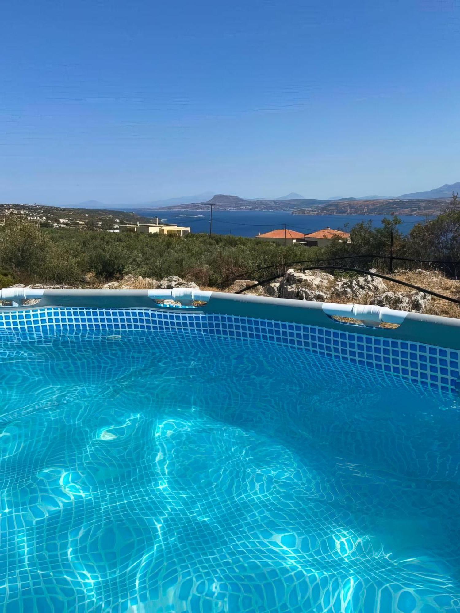 Souda Bay View With Private Pool Near Chania * Chania (Crete)