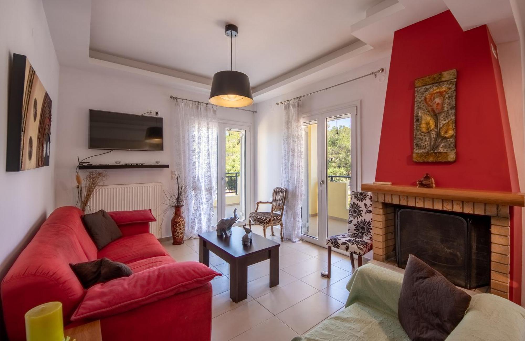 Apartment Souda Bay View With Private Pool Near Chania *