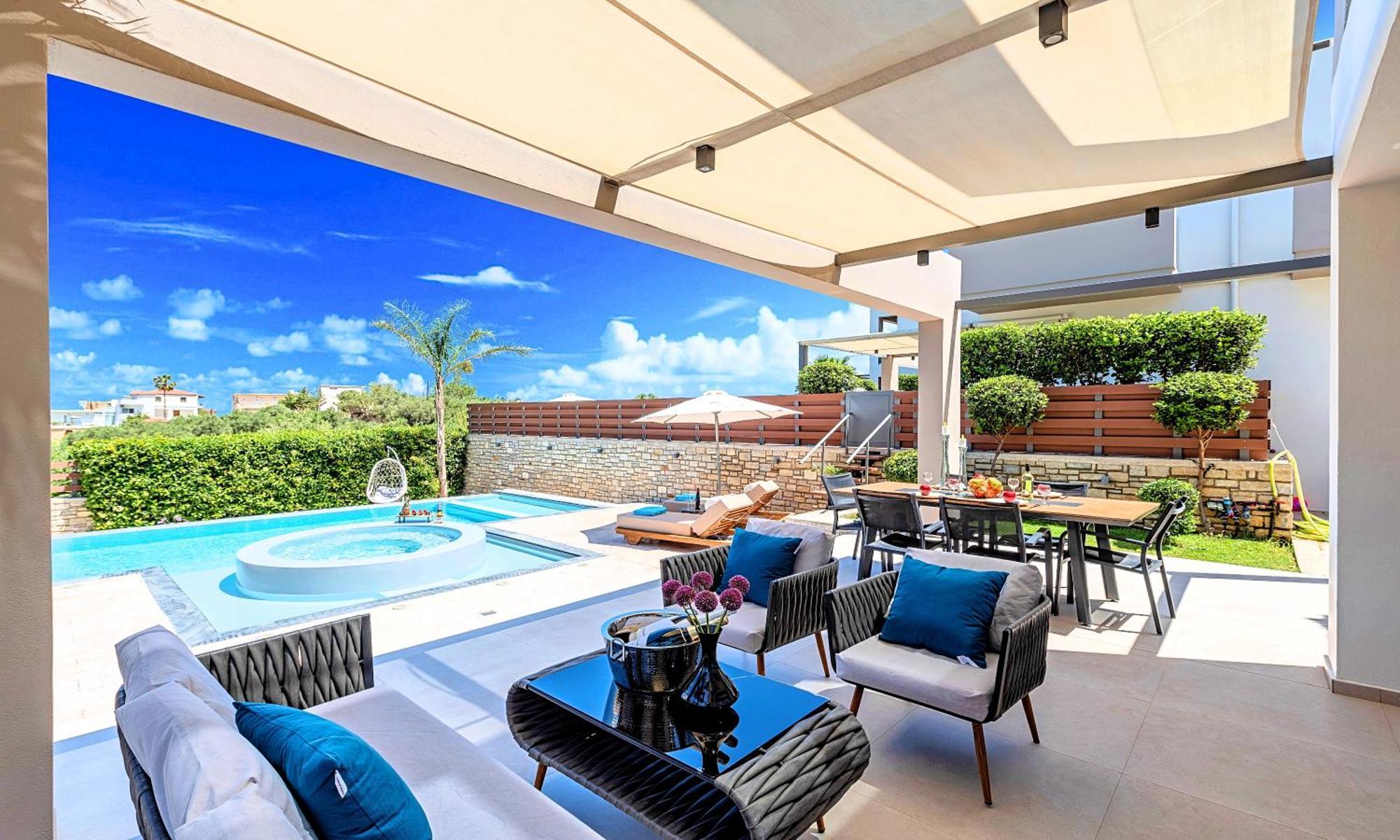 Minoas Heated Pool Villa *