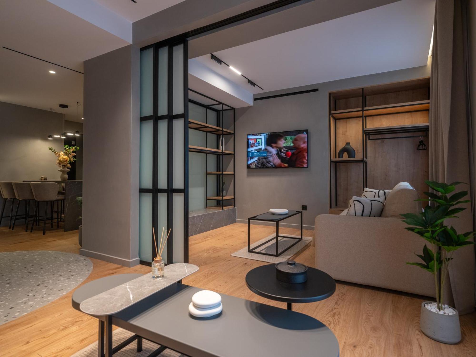 Apartment Space Row Design Living