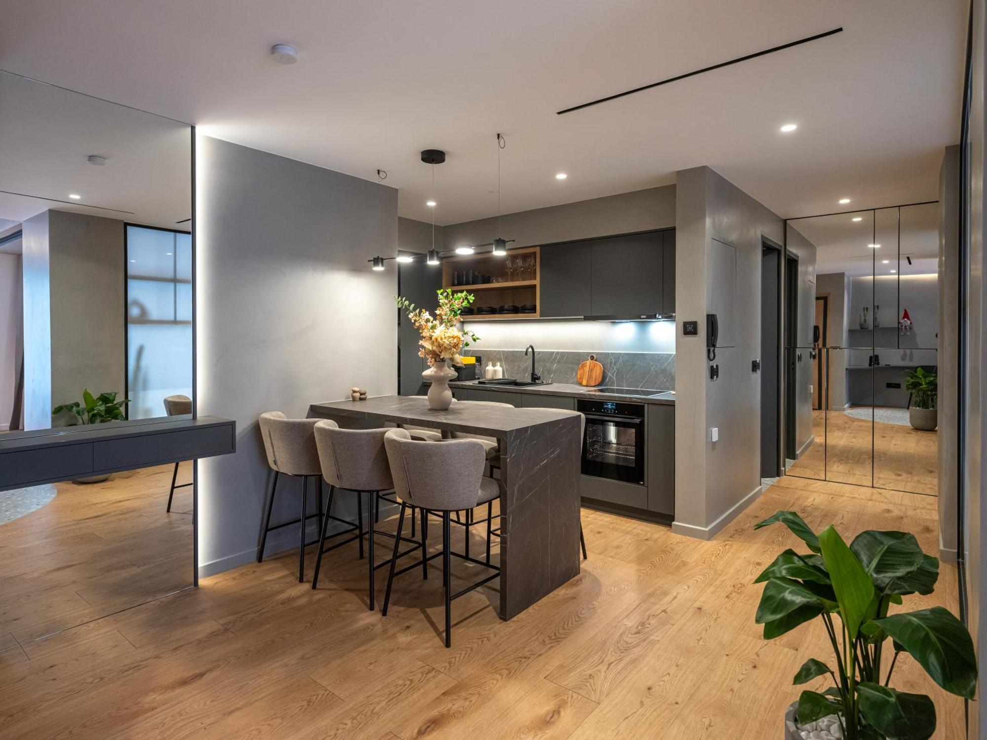 Space Row Design Living Apartment Heraklion (Crete)