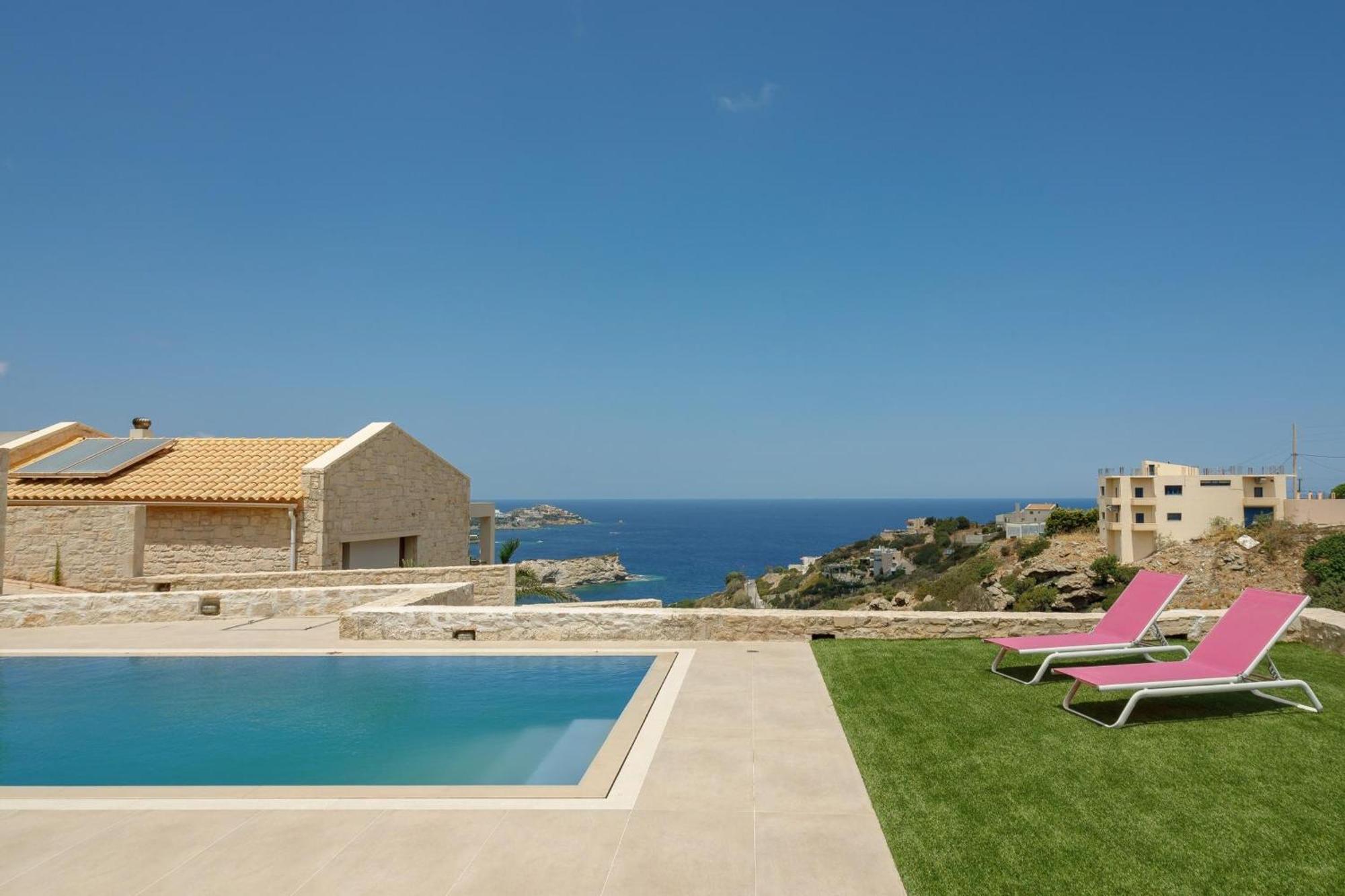 Europa In Crete With Pool Amazing Seaview Villa *