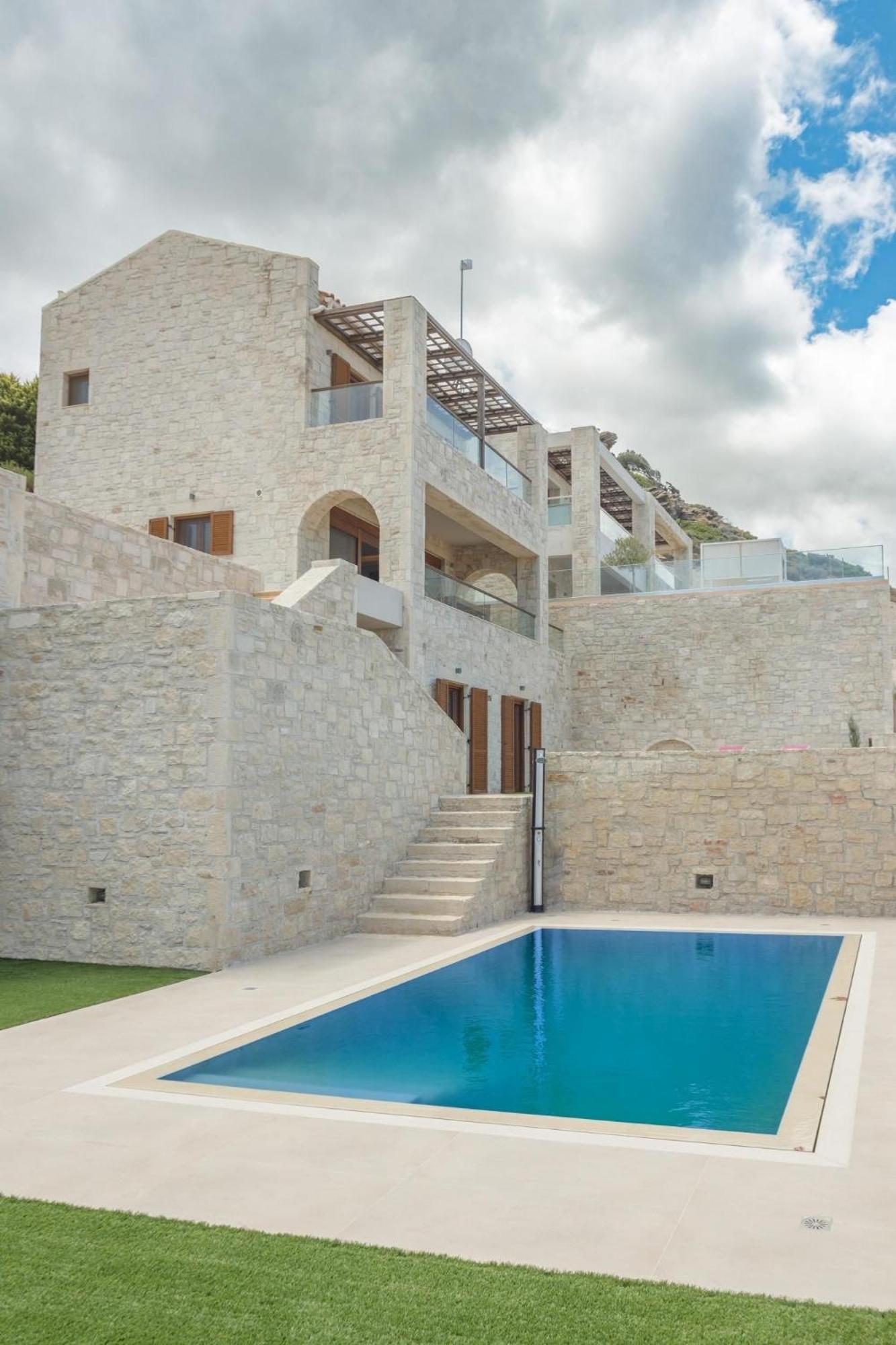 Europa In Crete With Pool Amazing Seaview Villa Ligaria (Crete)