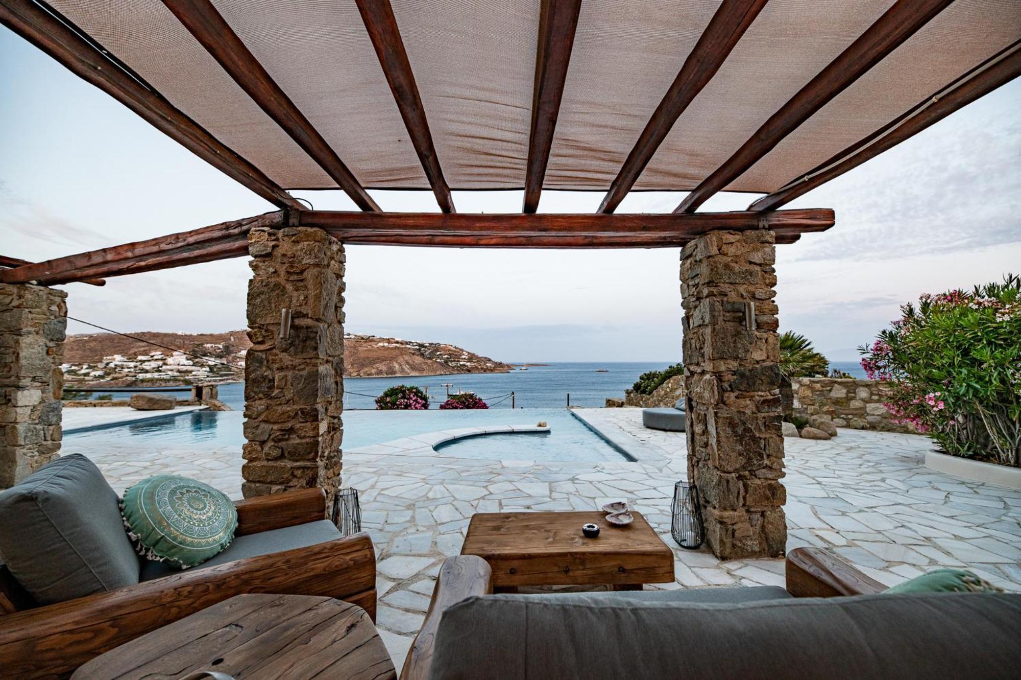 Melangio Private Pool & Sunrise Views - 2024 Renovation Villa Mykonos Town
