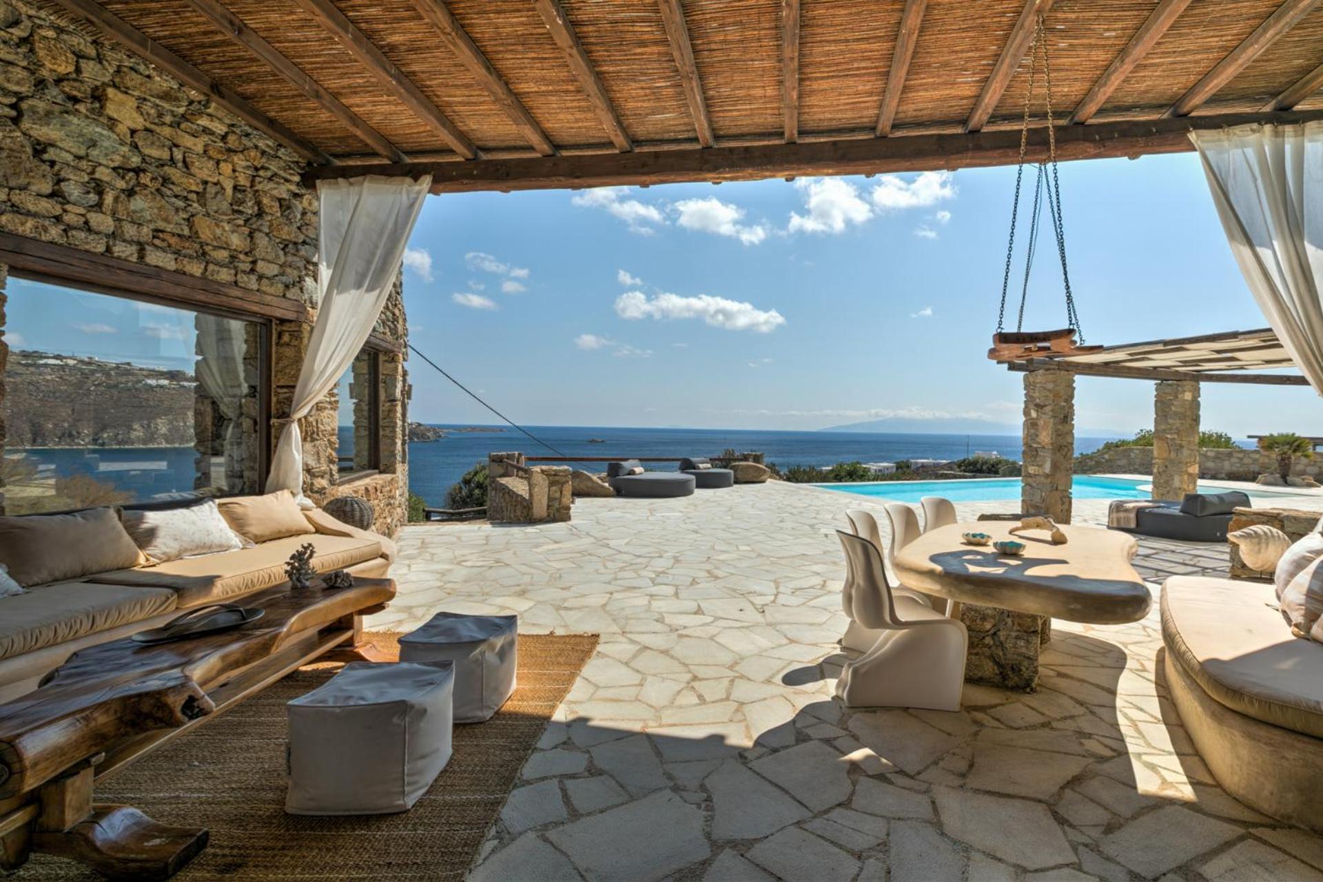 Melangio Private Pool & Sunrise Views - 2024 Renovation Villa Mykonos Town