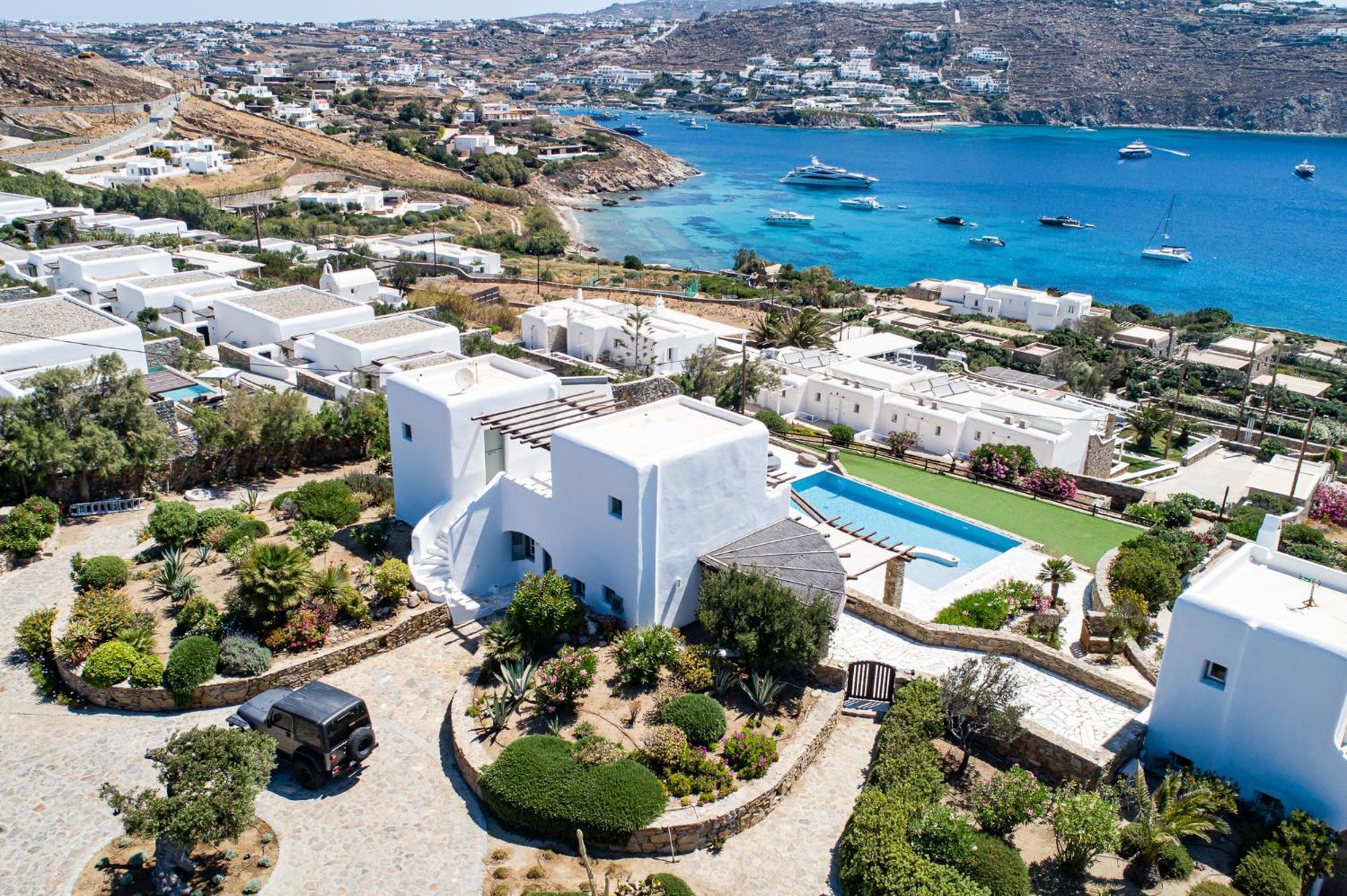 Melangio Private Pool & Sunrise Views - 2024 Renovation Villa Mykonos Town