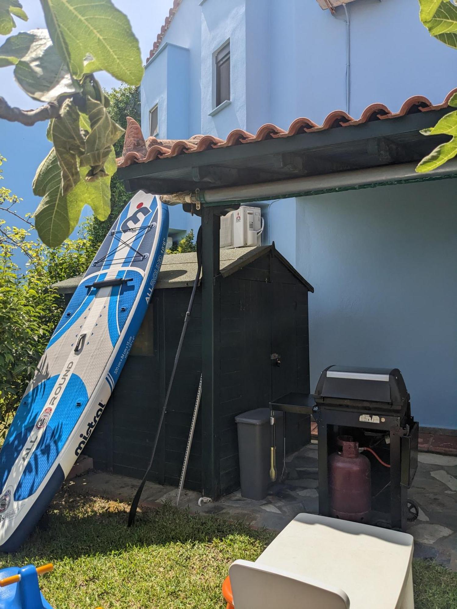 Blue House 30m From The With Sea View