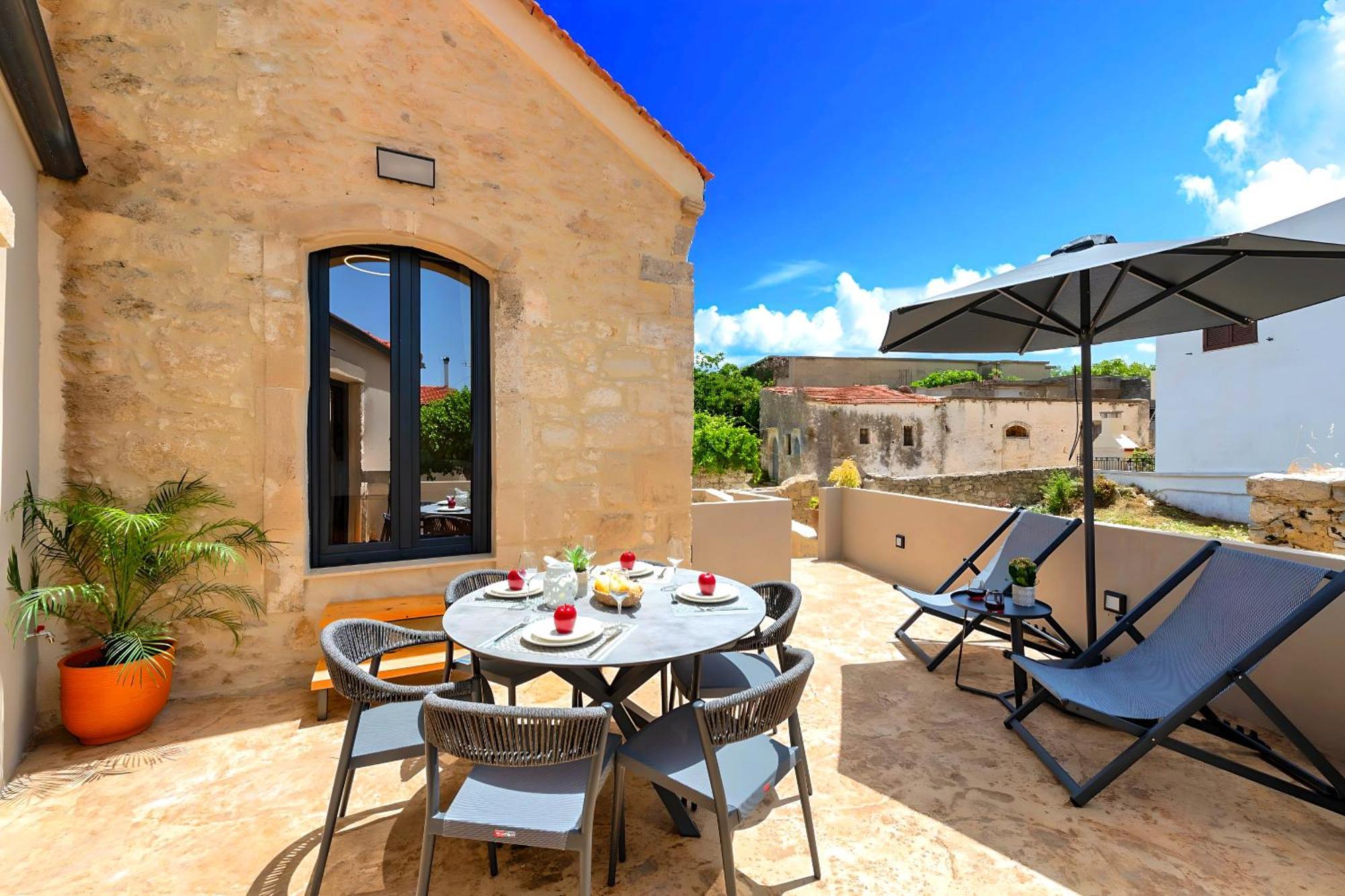 Roustico Luxury Heated Whirpool Villa Rethymno (Crete)