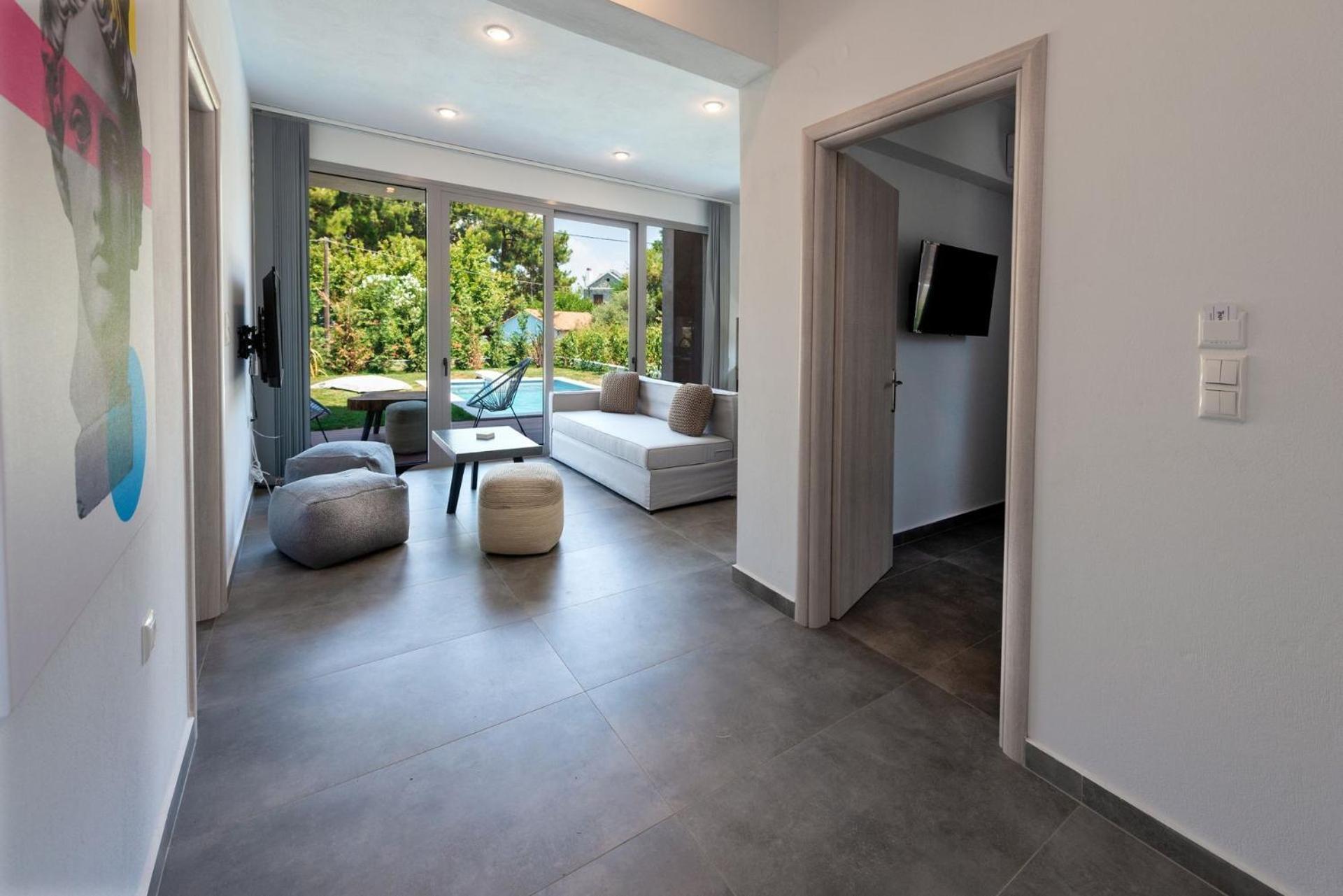 Thrilling Thasos | Morris | 4 Bedrooms | Private Outdoor Swimming Pool Surrounded By A Spacious Private Garden | Furnished Balcony And Terrace | Rachoni, Skala Rachoniou Skala Rachoni (Thasos)
