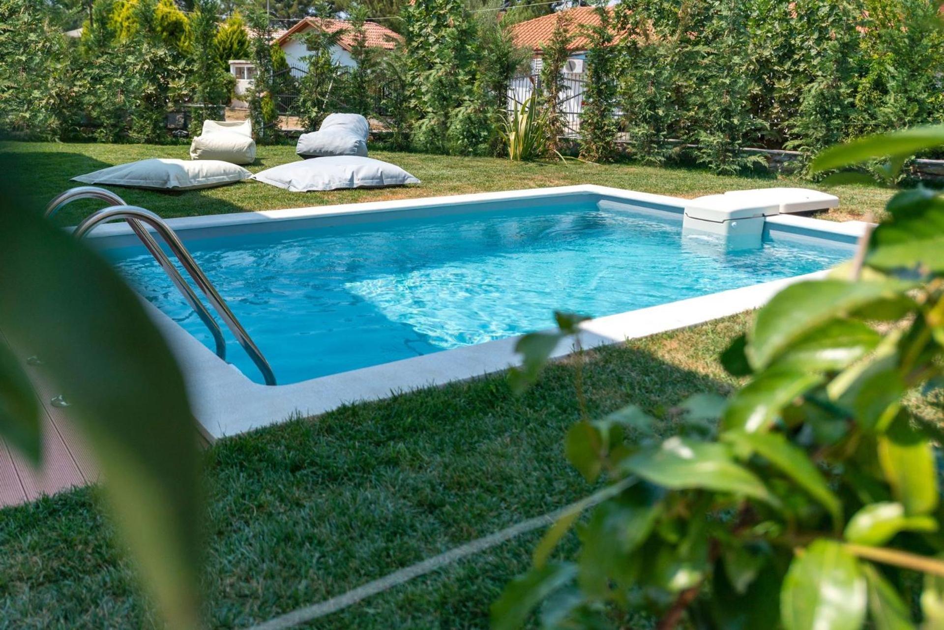 Thrilling Thasos | Morris | 4 Bedrooms | Private Outdoor Swimming Pool Surrounded By A Spacious Private Garden | Furnished Balcony And Terrace | Rachoni, Skala Rachoniou Villa *