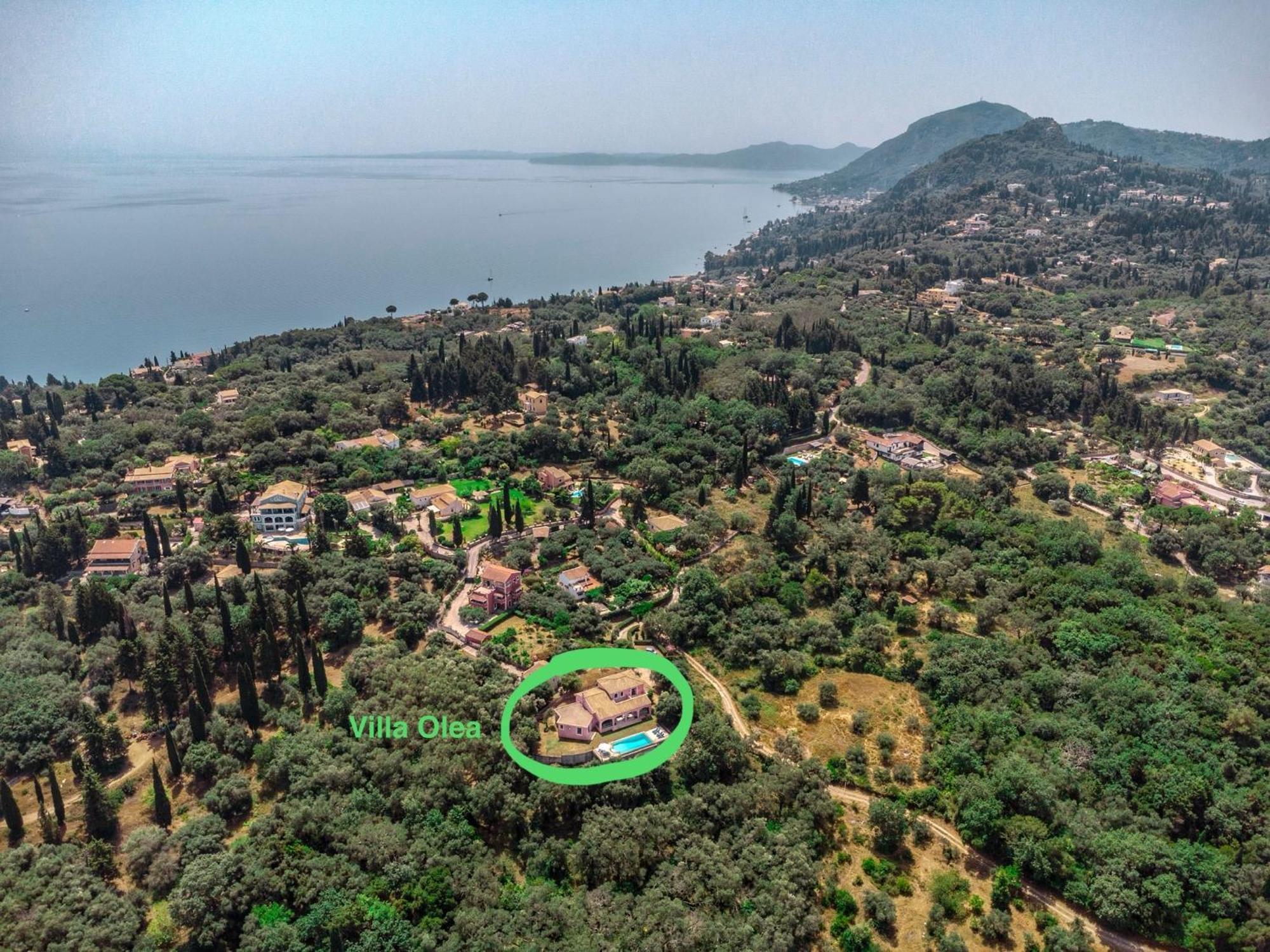 Villa Olea Corfu Luxury With Infinity Pool & Panoramic Views Near Achillion Palace Perama (Corfu)