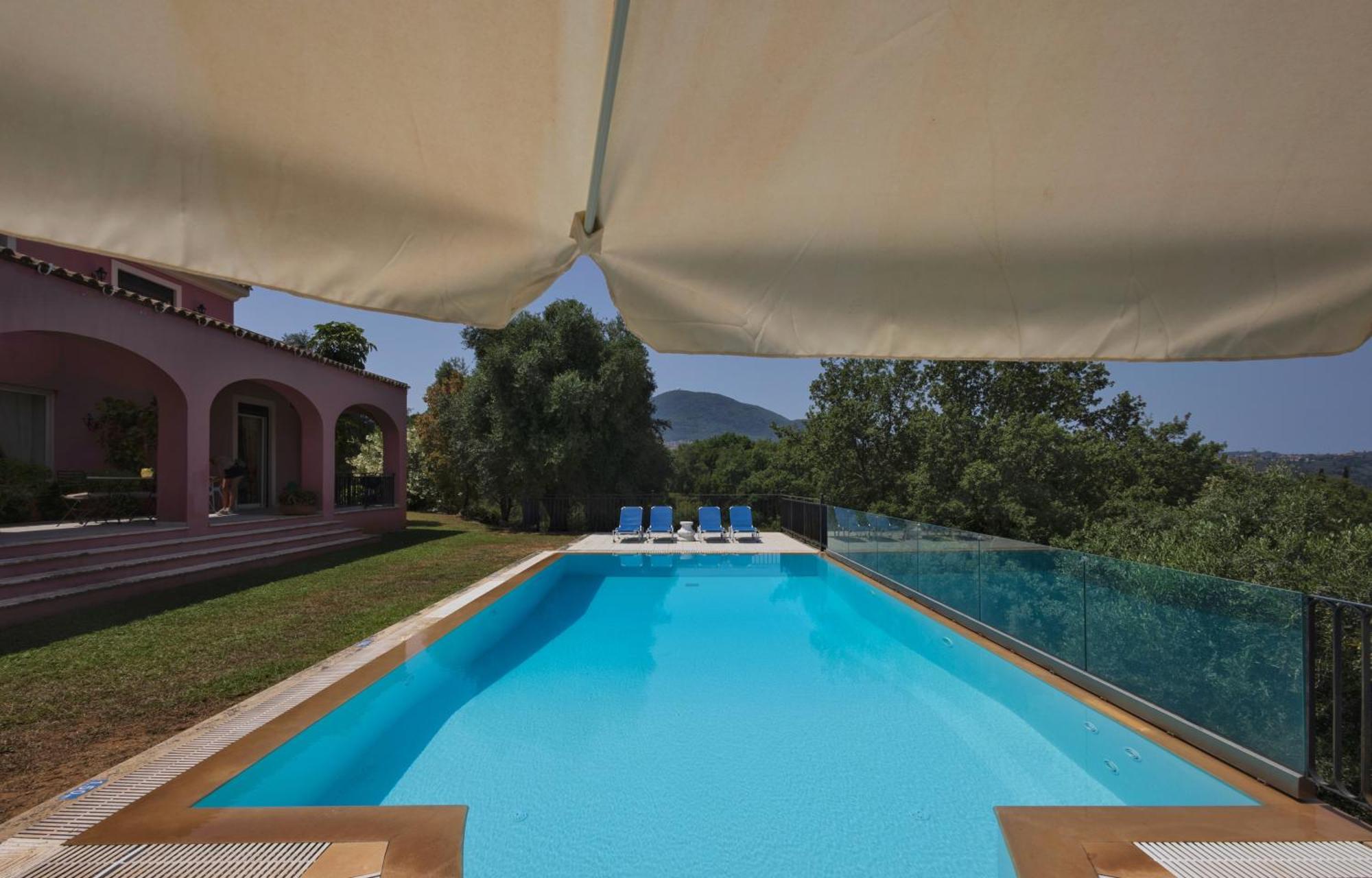 Olea Corfu Luxury With Infinity Pool & Panoramic Views Near Achillion Palace Villa Perama (Corfu)