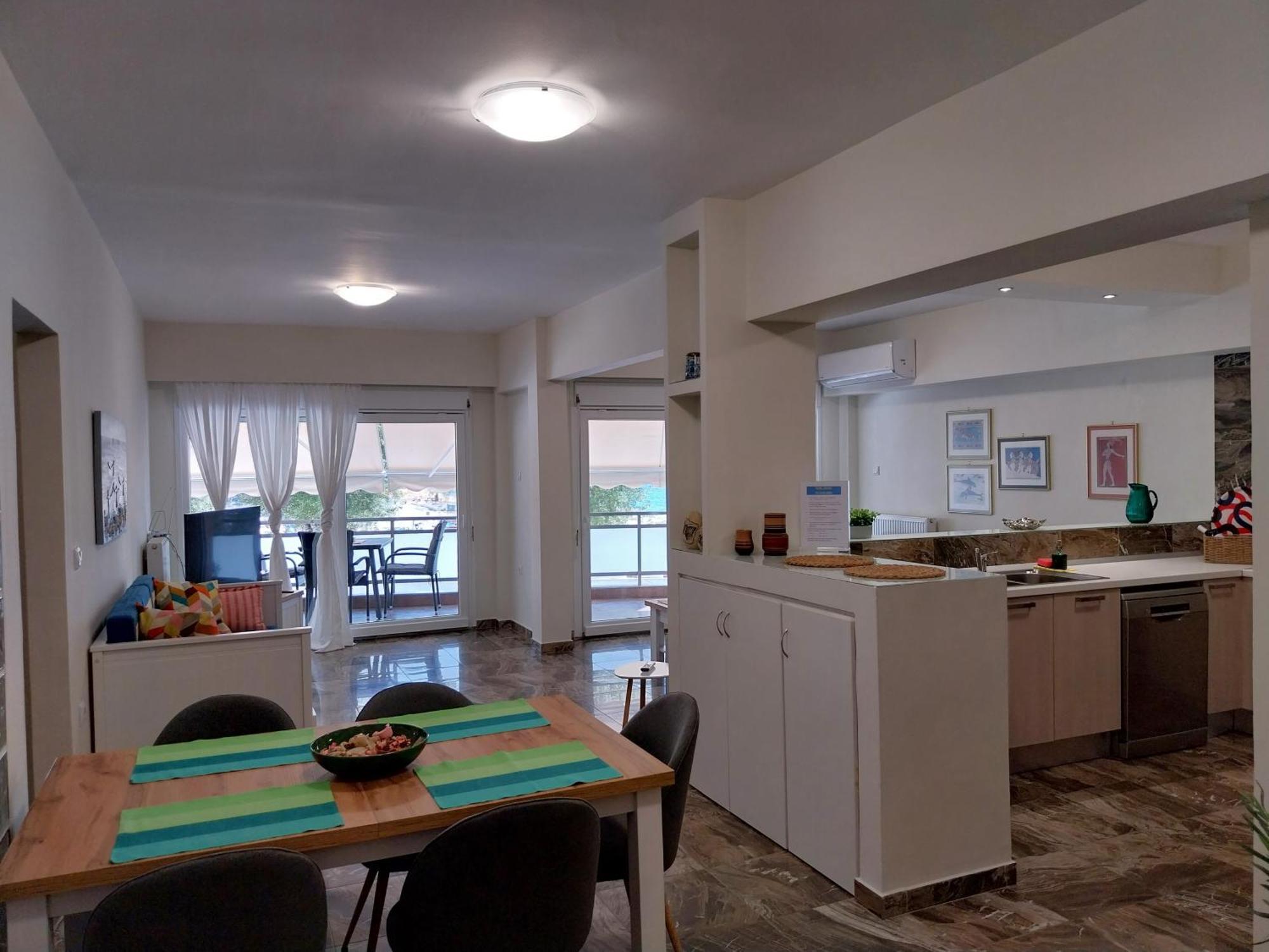 Apartment Kalamitsa Beachfront Escape