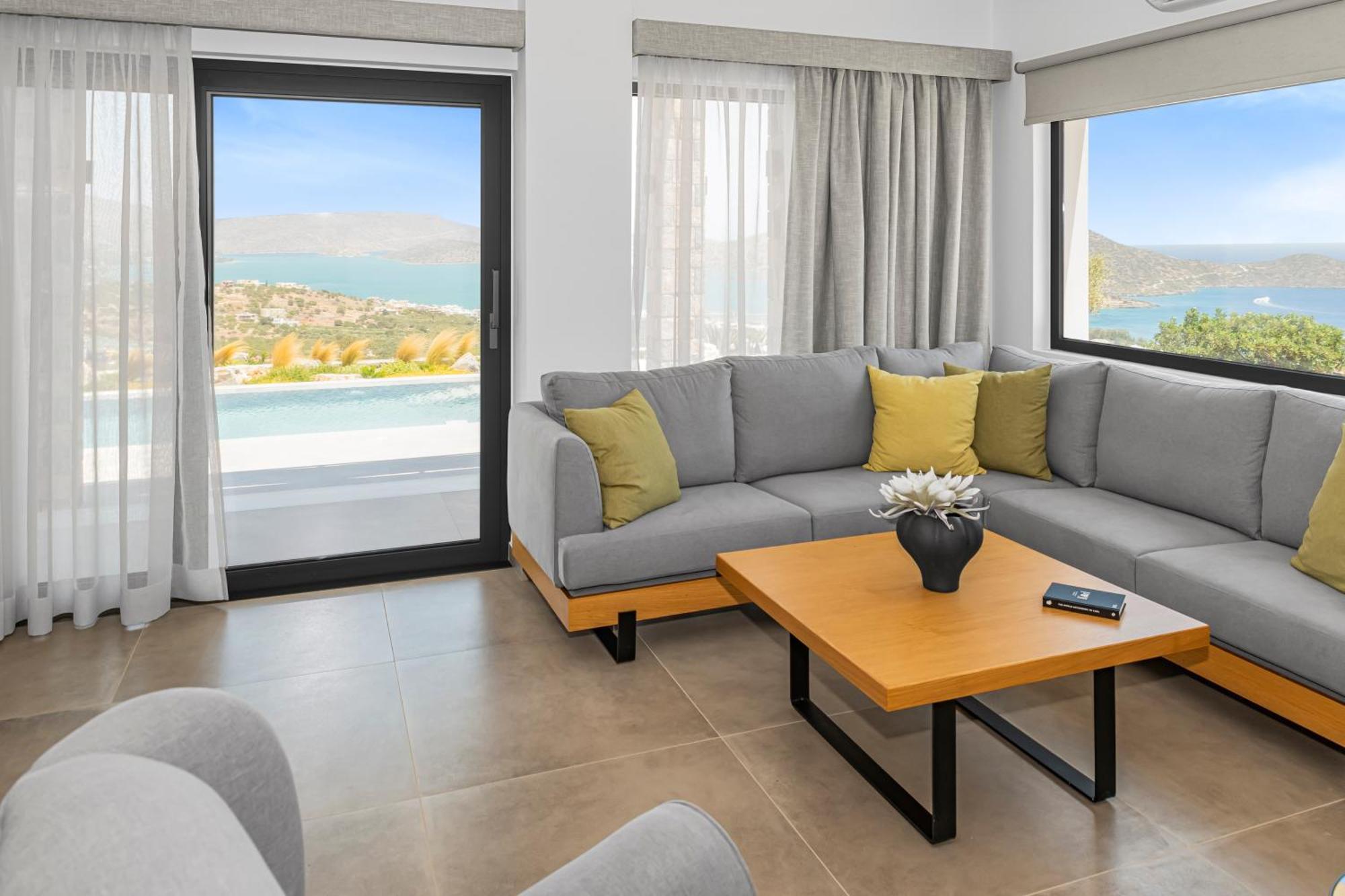 Sole Mare Luxury With Sea View & Private Pool In Villa Elounda (Crete)