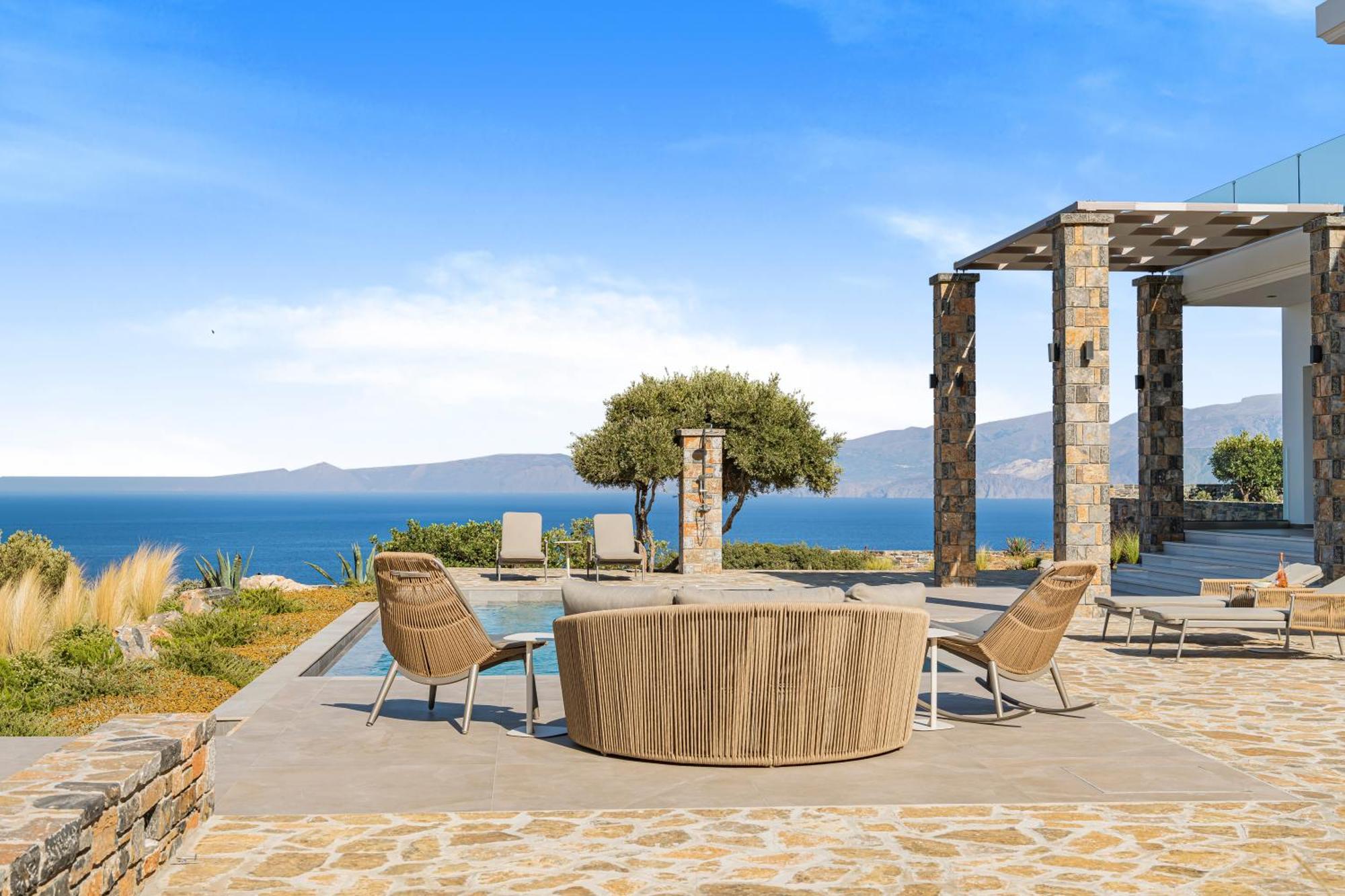 Sole Mare Luxury With Sea View & Private Pool In Villa Elounda (Crete)