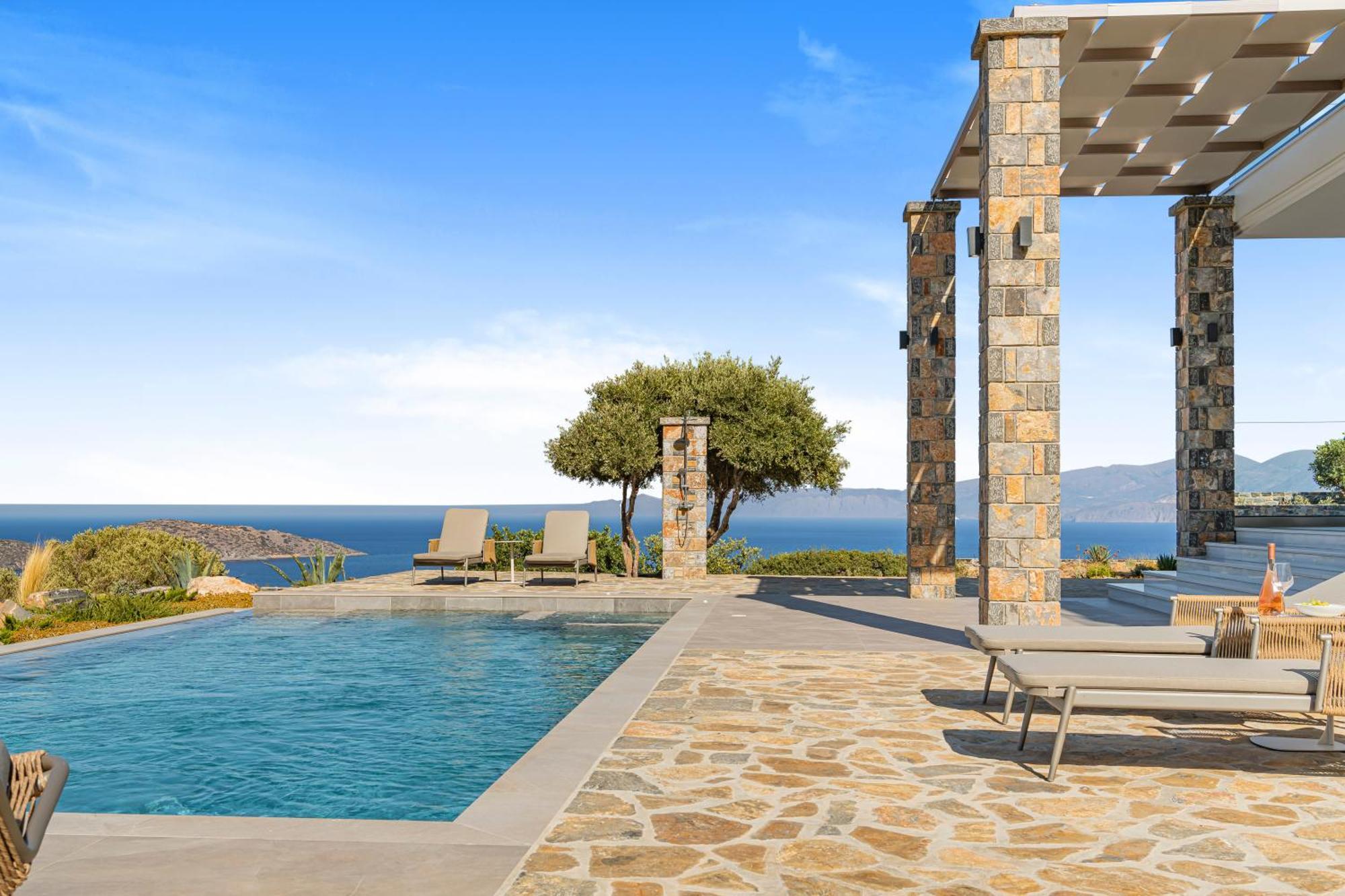 Sole Mare Luxury With Sea View & Private Pool In Villa *
